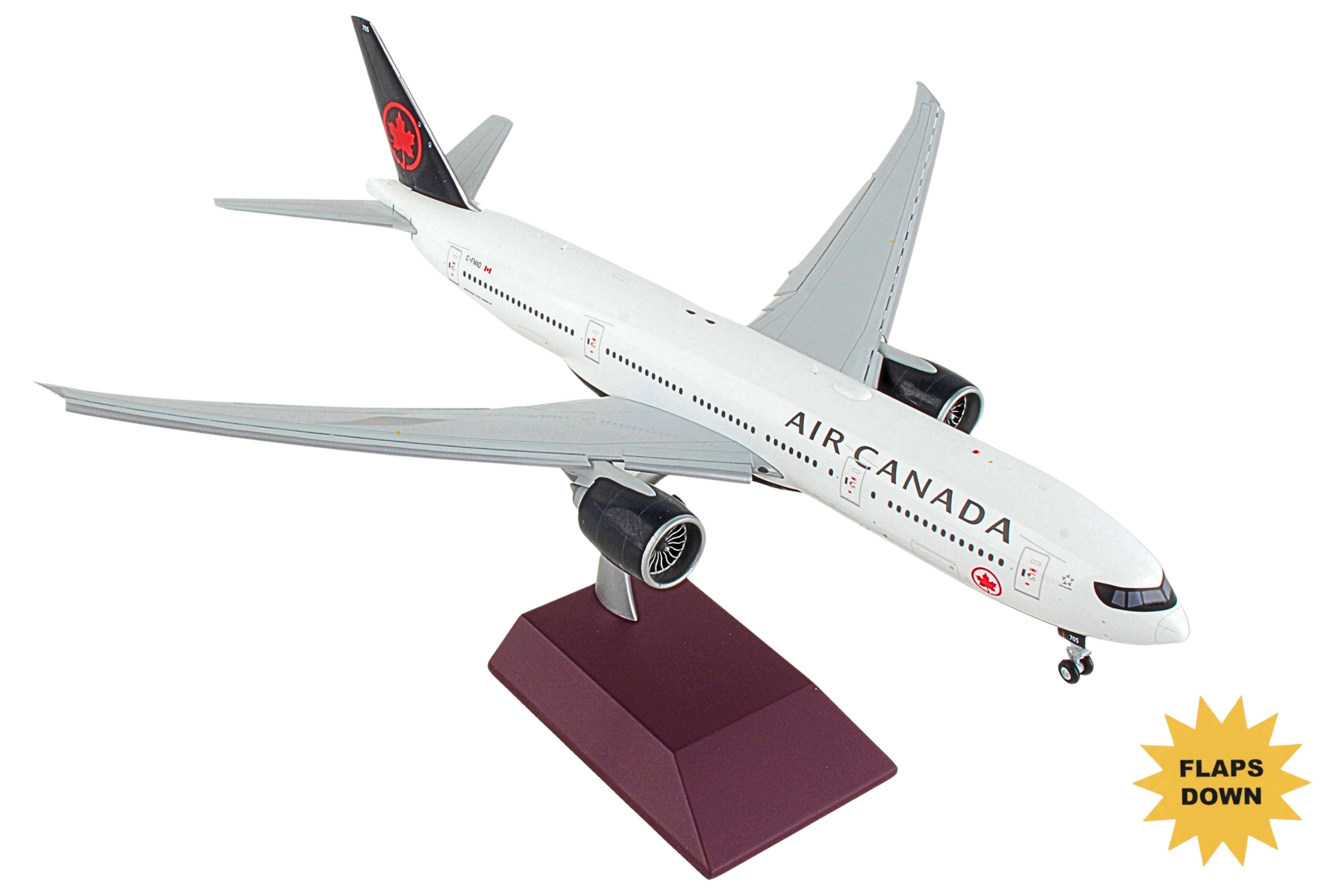 GEMINI200 AIR CANADA 777-200LR 1/200 FLAPS DOWN REG#C-FNND