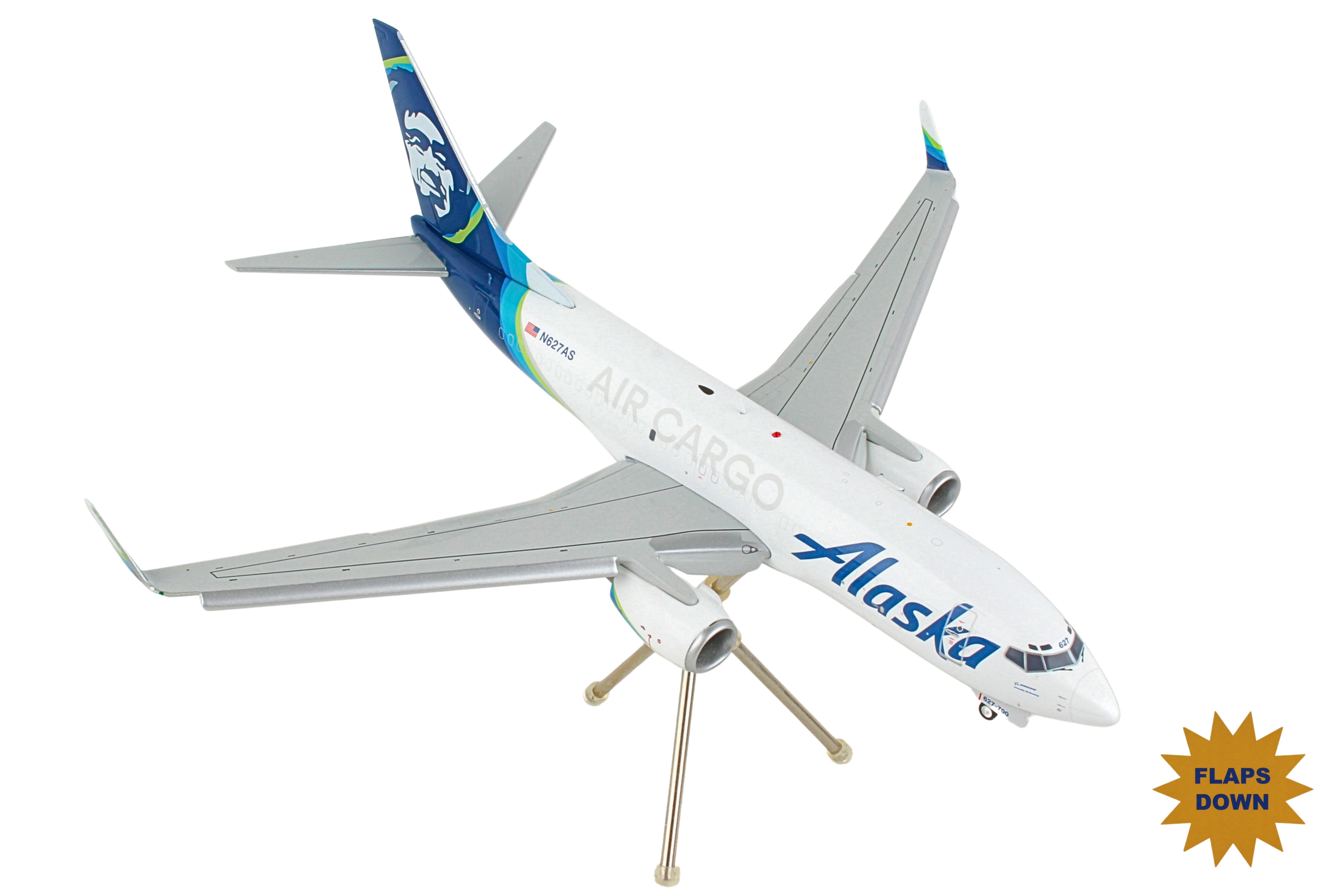GEMINI200 ALASKA CARGO 737-700WBDSF 1/200 REG#N627AS FLAPS D