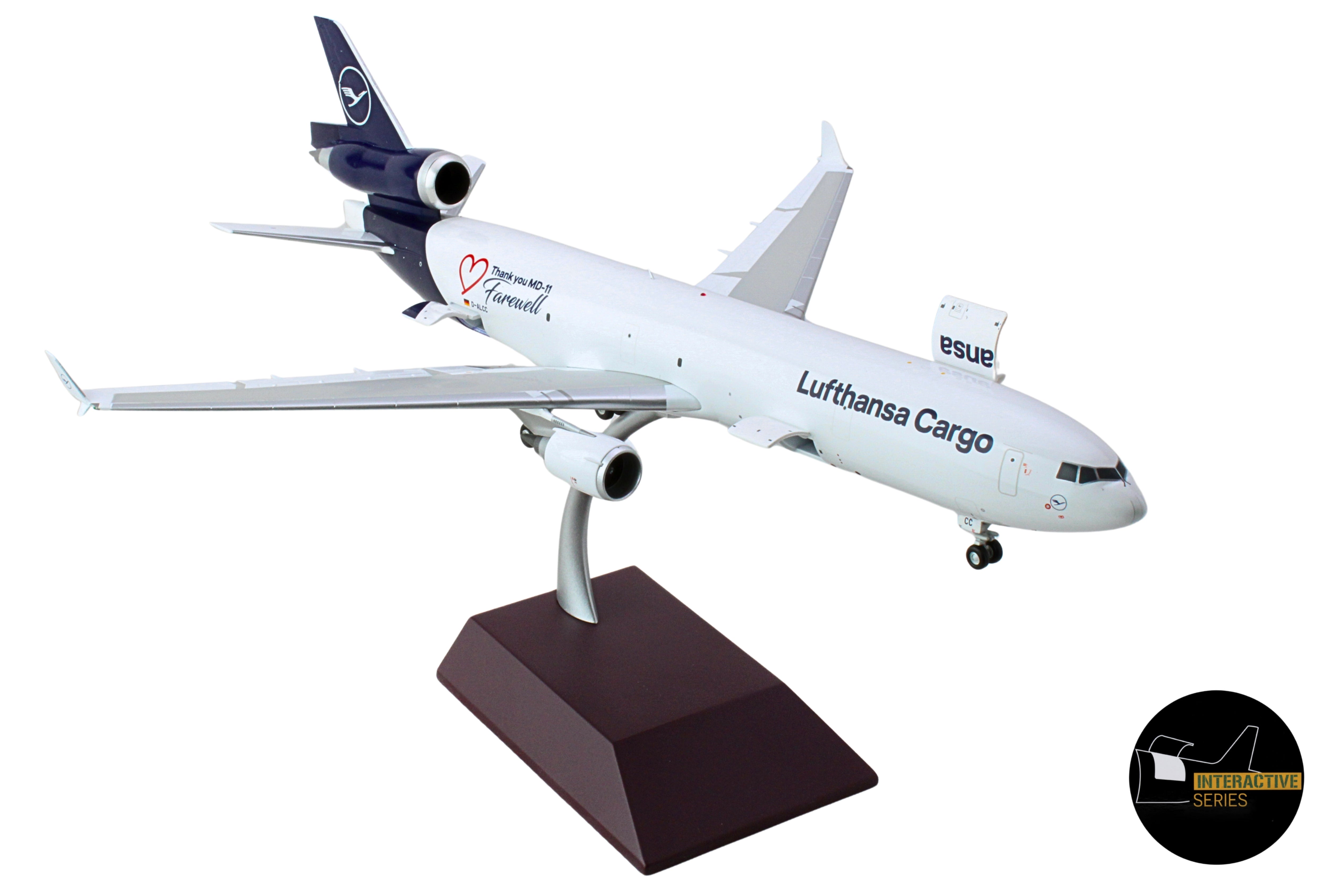 GEMINI200 LUFTHANSA MD-11F 1/200 D-ALCC INTERACTIVE FAREWELL