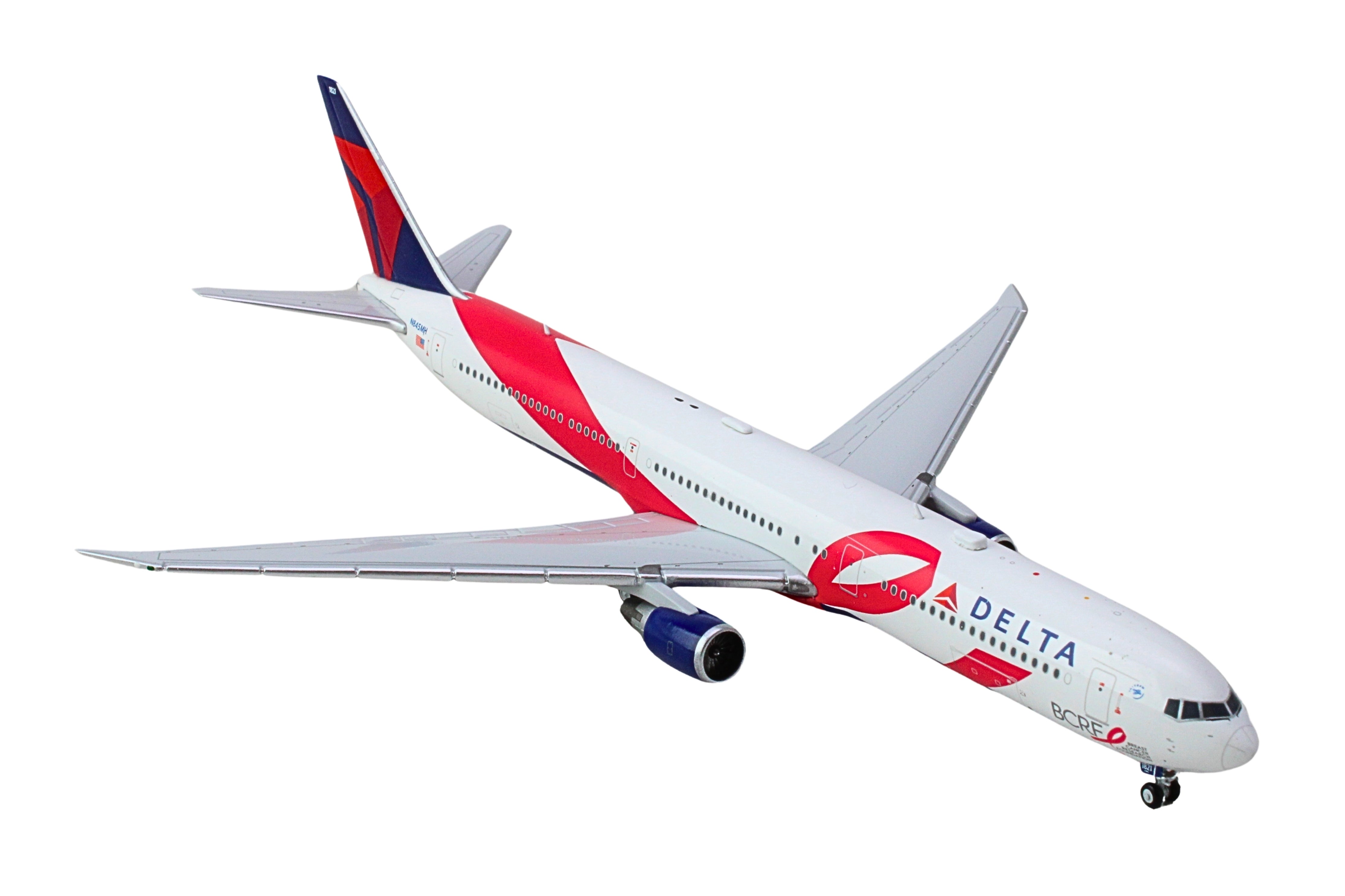 GEMINI DELTA 767-400ER 1/400 REG#M845MH BREAST CANCER RES