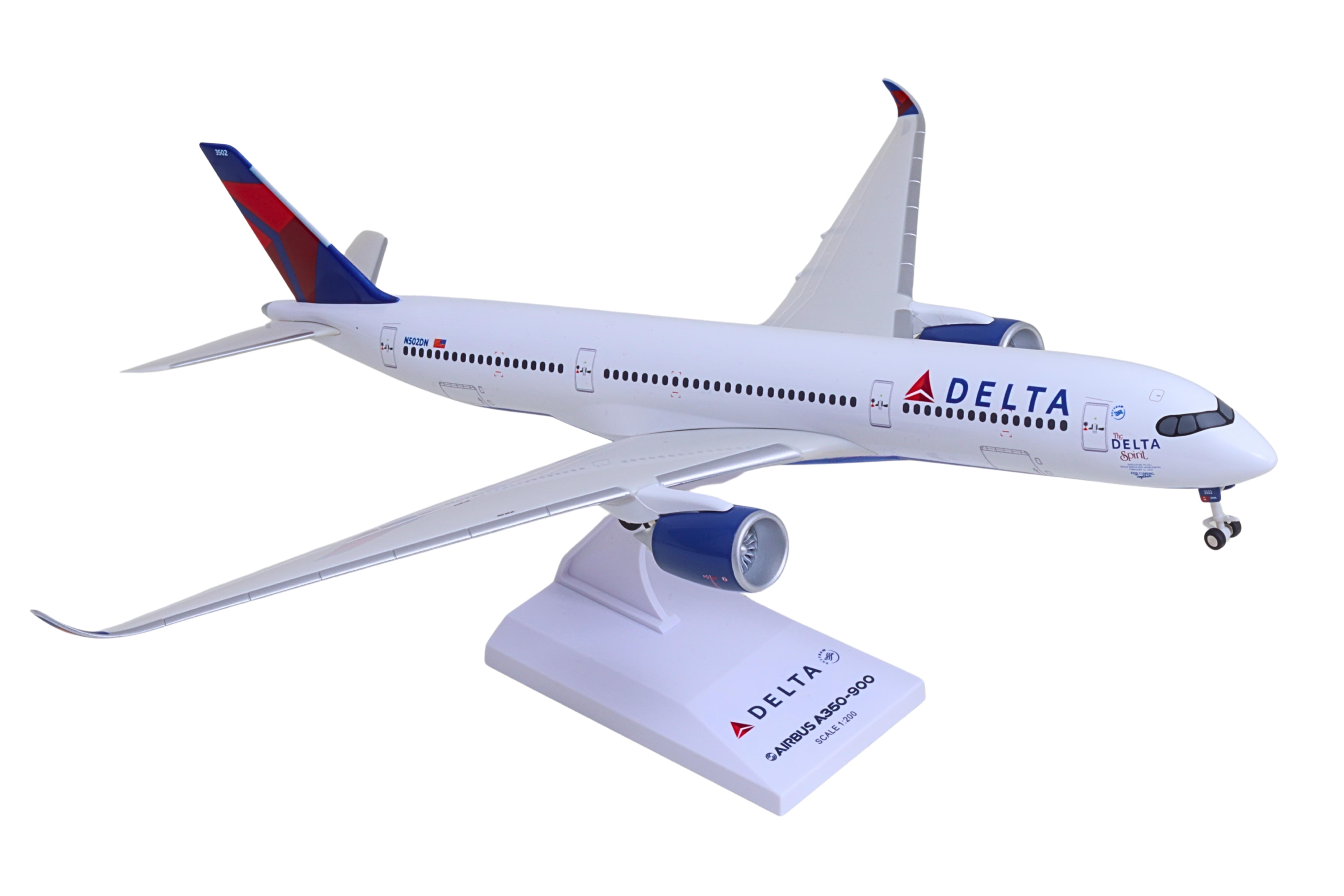 SKYMARKS DELTA A350-900 1/200 THE DELTA SPIRIT W/GEAR – The
