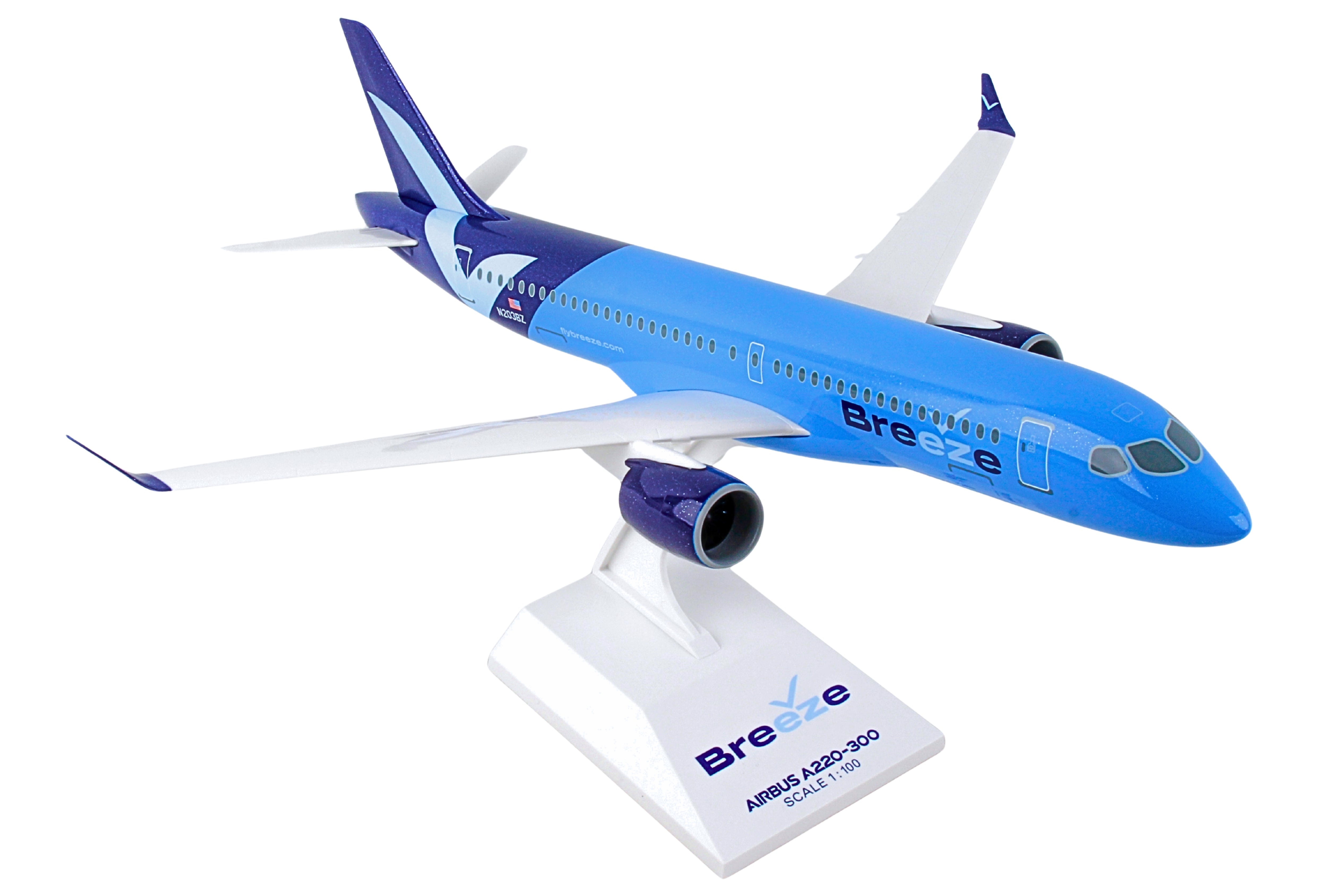 SKYMARKS BREEZE A220-300 1/100