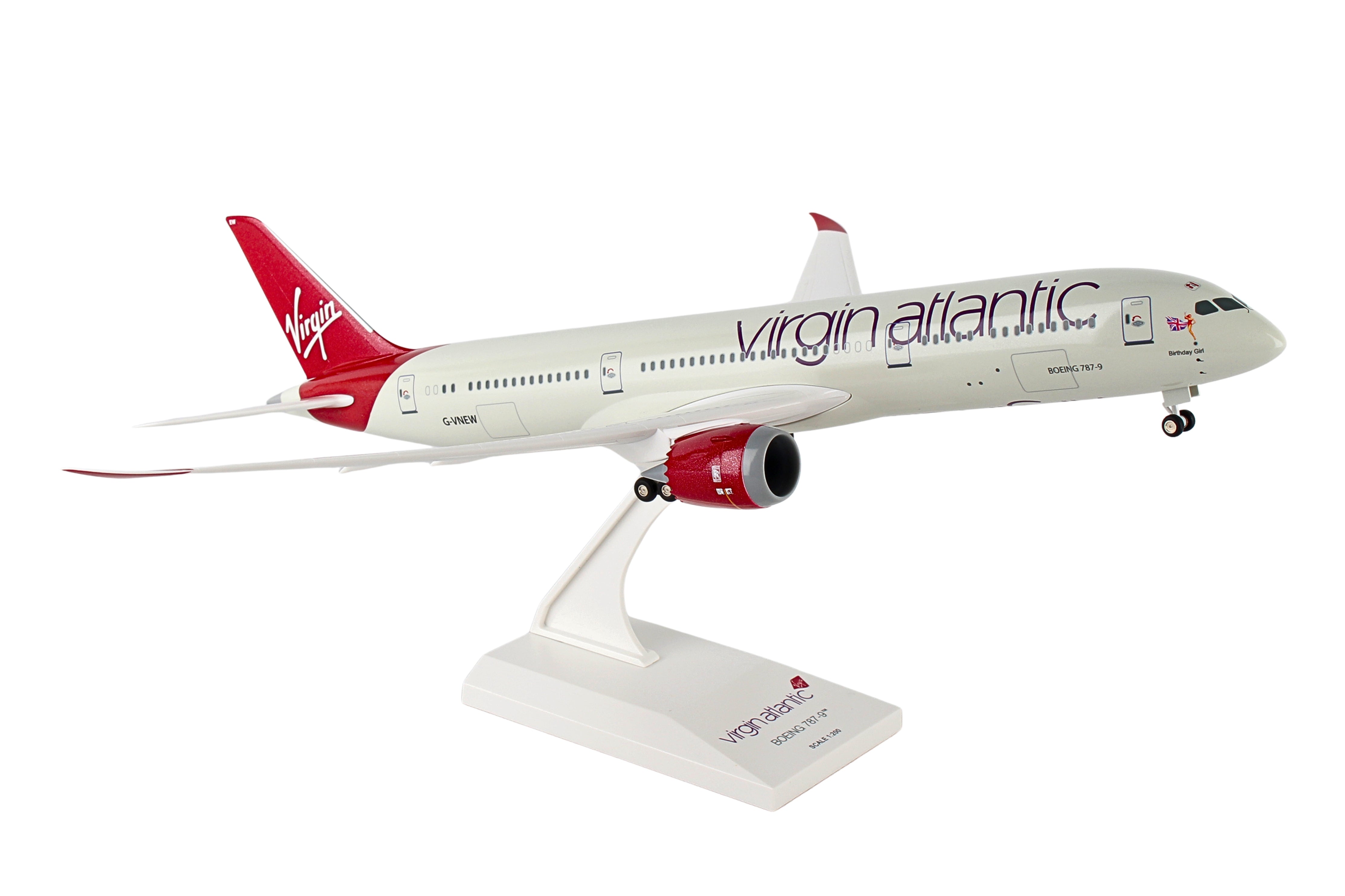 SKYMARKS VIRGIN 787-9 1/200 W/GEAR