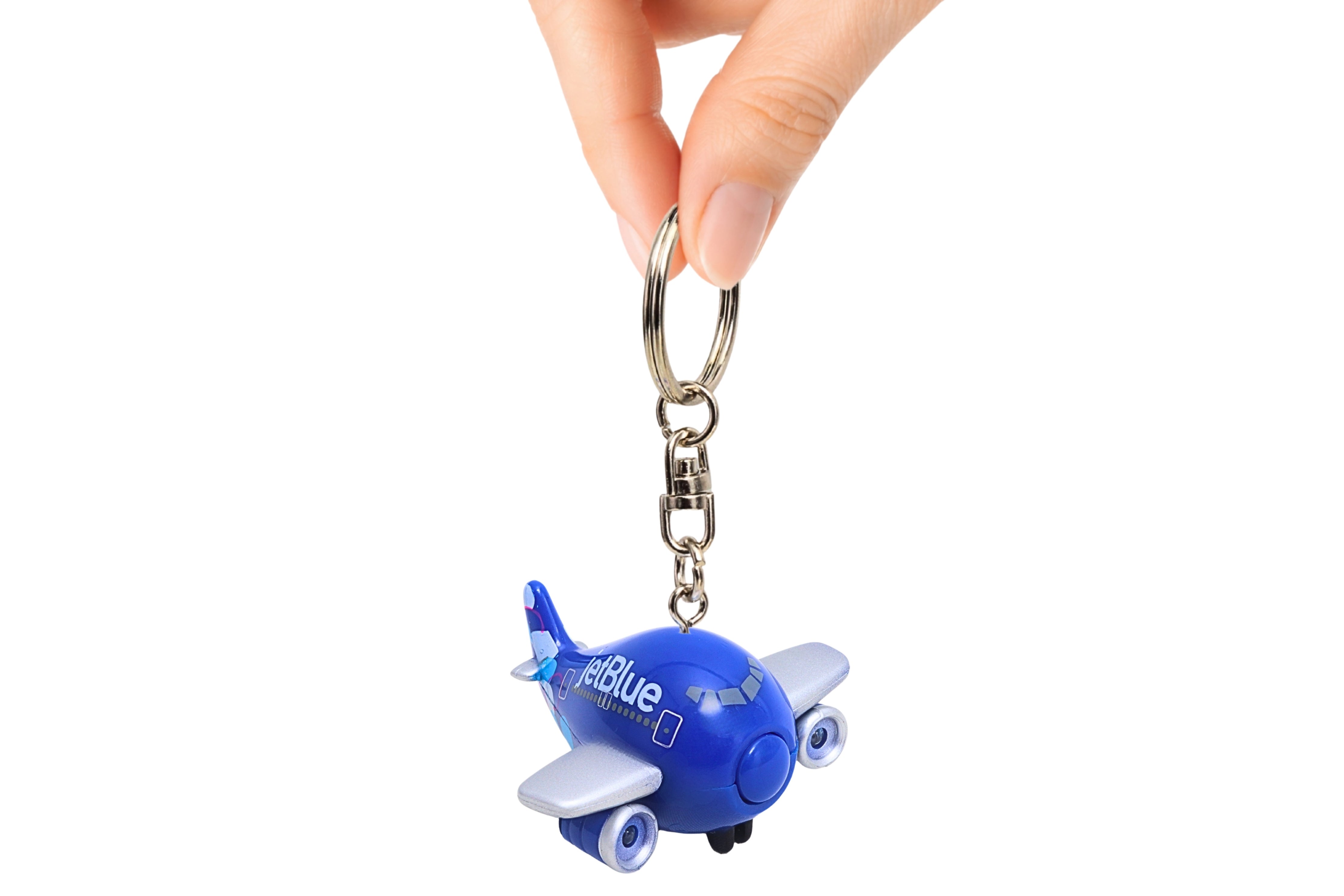 空の青さを知る人よキーホルダー5種合わせて340個まとめ売り! JETBLUE (**) SOUND & LIGHT WITH KEYCHAIN キーホルダー・アクリルキーホルダー