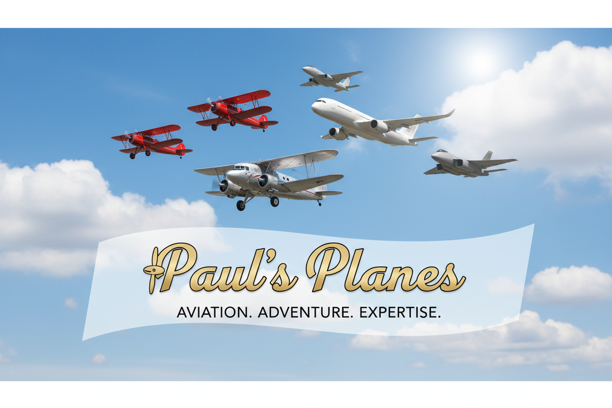 23fc41-9e:  Welcome to Paul's Planes.