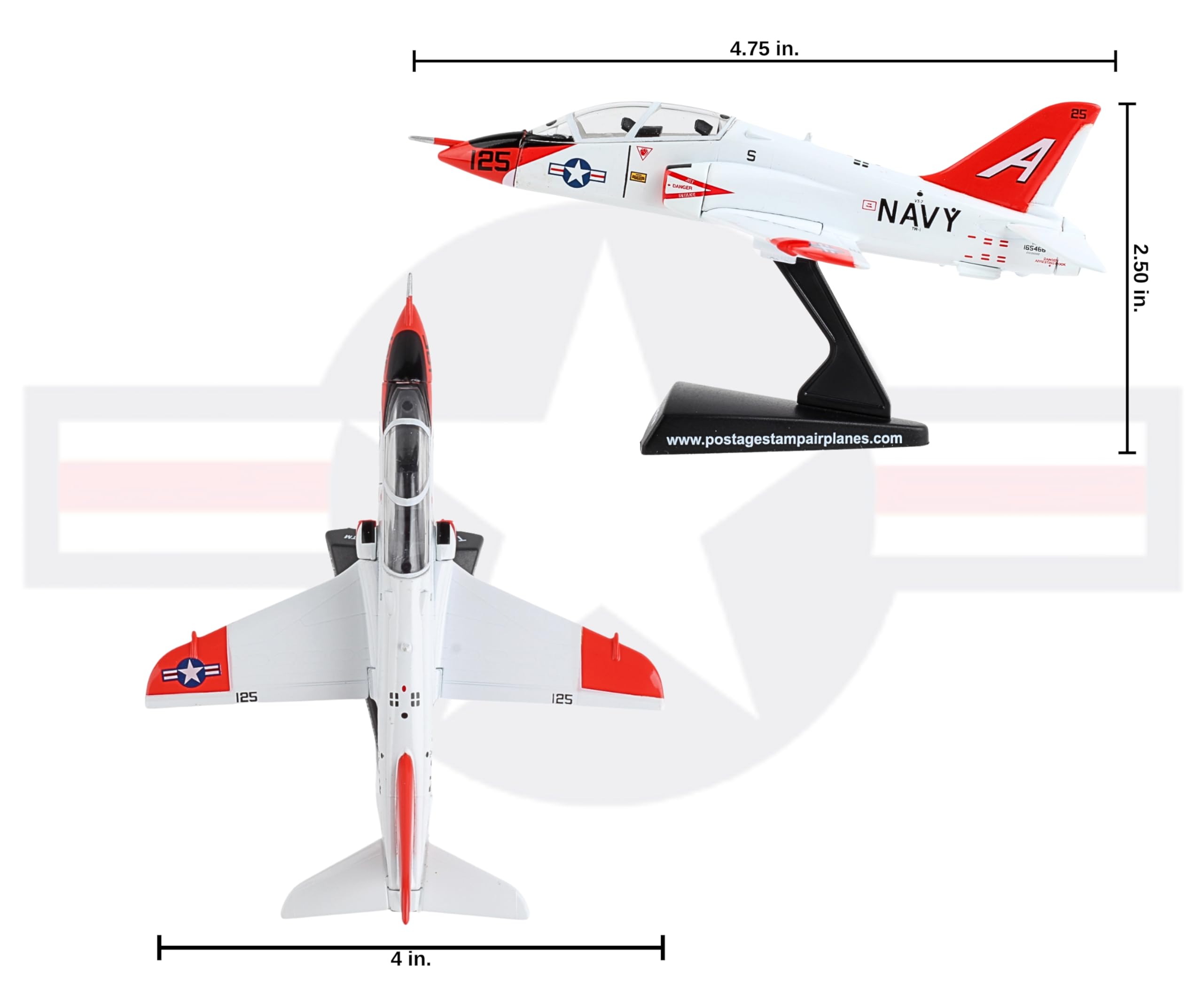 Postage Stamp Daron PS5602 USAF F-35 Version A F-35 Lightning II USAF 1/144 Scale Diecast Model with Stand