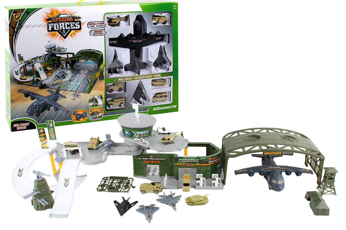 THE MILITARY BASE PLAYSET The Airplane Shop.