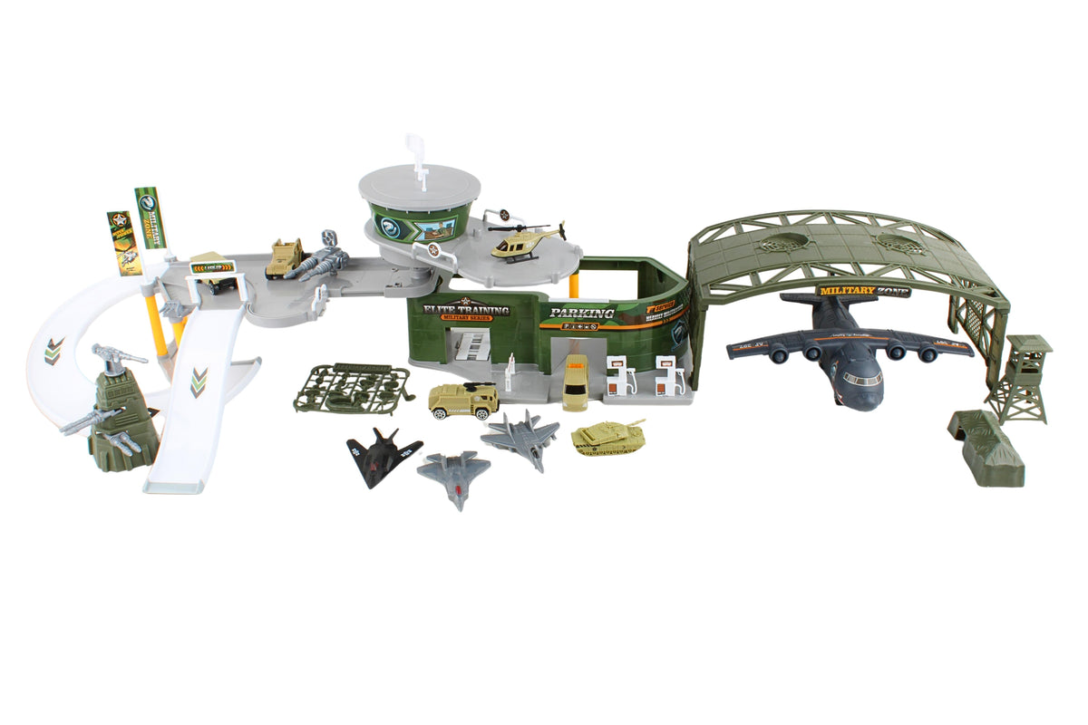 THE MILITARY BASE PLAYSET The Airplane Shop.