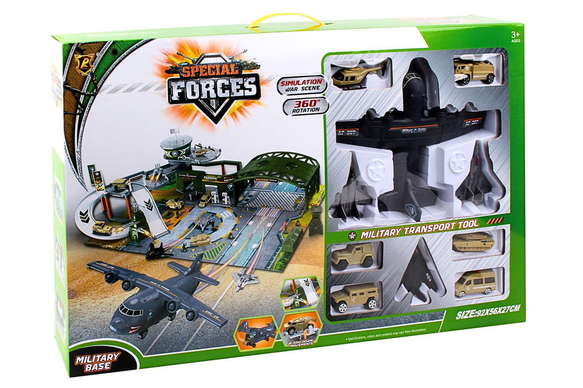 THE MILITARY BASE PLAYSET The Airplane Shop.