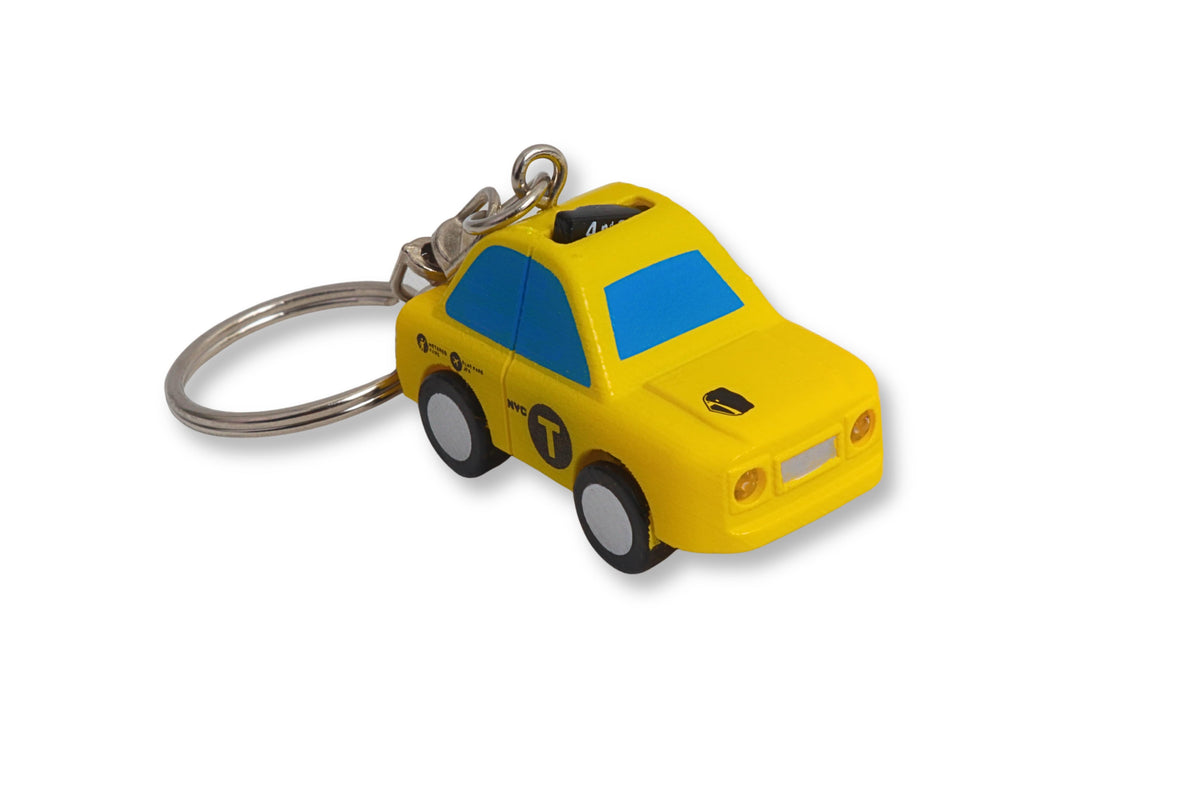NYC TAXI KEYCHAIN The Airplane Shop.