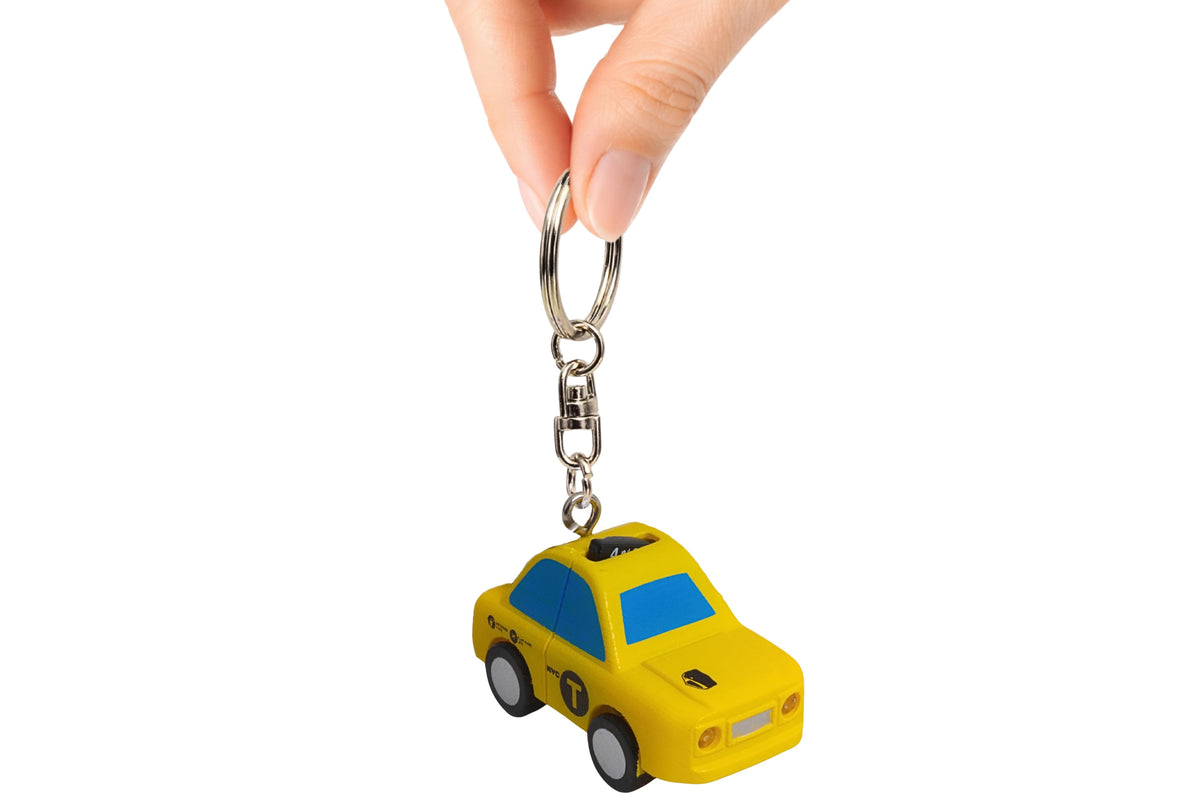 NYC TAXI KEYCHAIN The Airplane Shop.