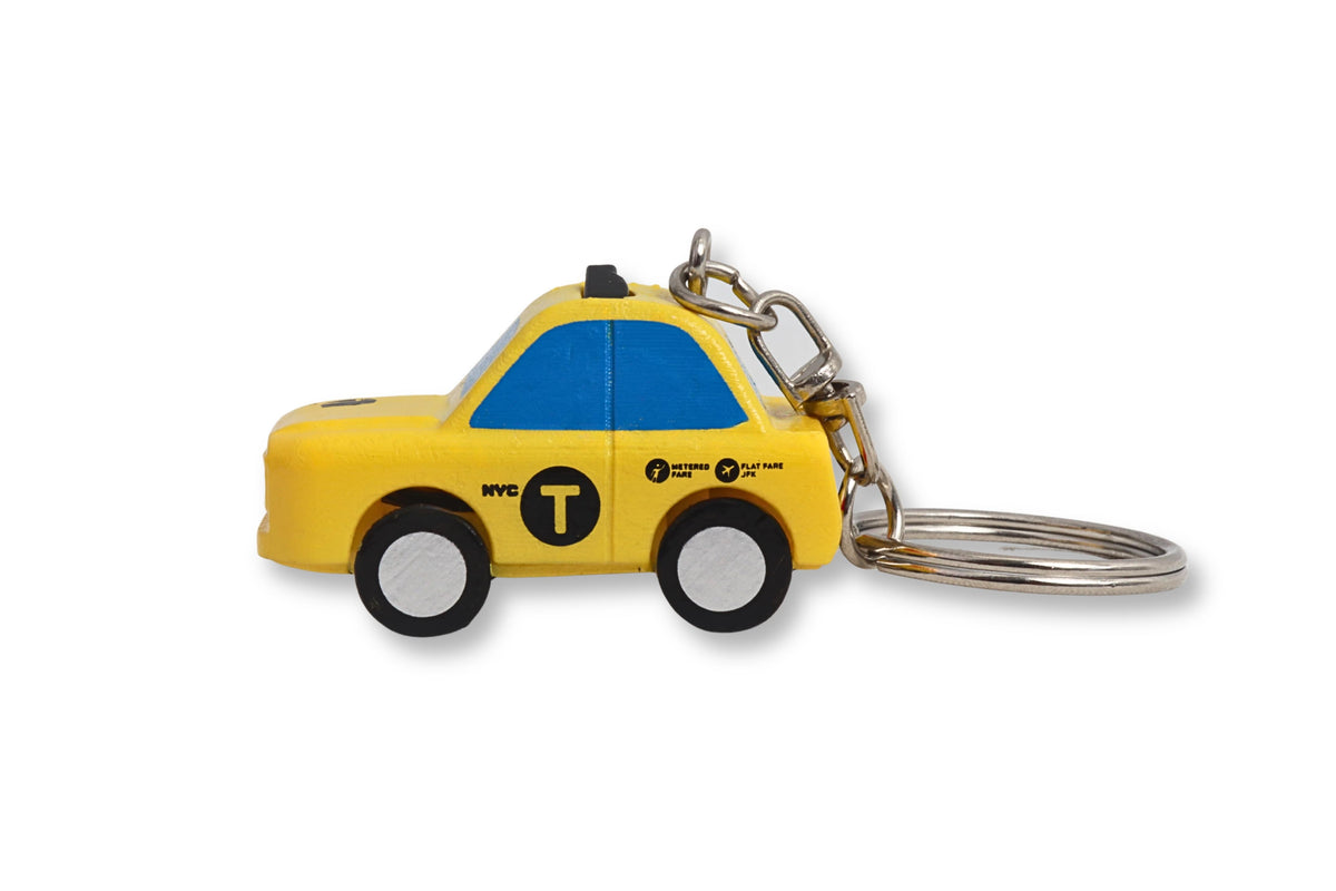 NYC TAXI KEYCHAIN The Airplane Shop.