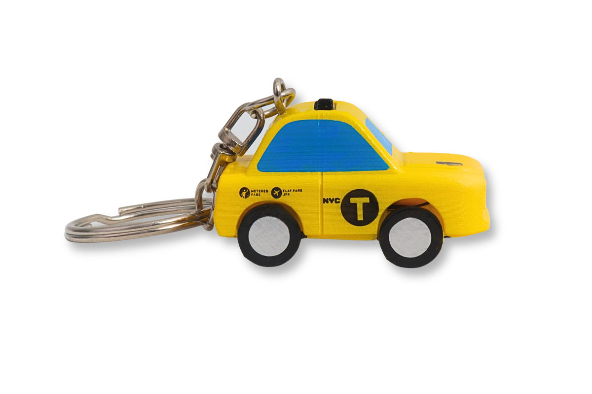 NYC TAXI KEYCHAIN The Airplane Shop.