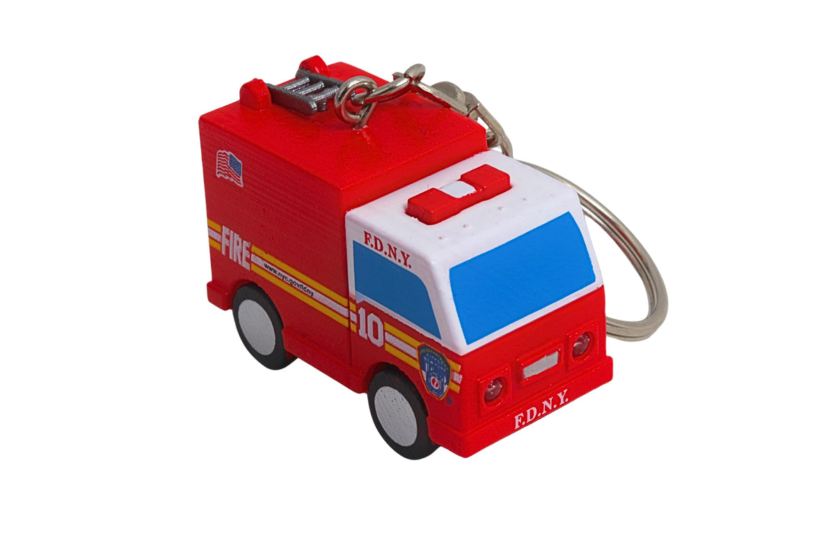 FDNY FIRE TRUCK KEYCHAIN The Airplane Shop.