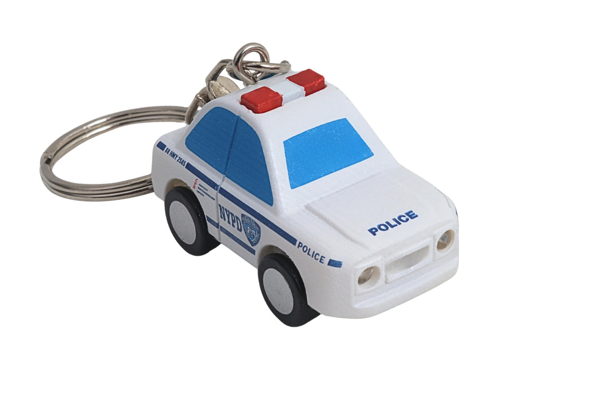 NYPD POLICE CAR KEYCHAIN The Airplane Shop.