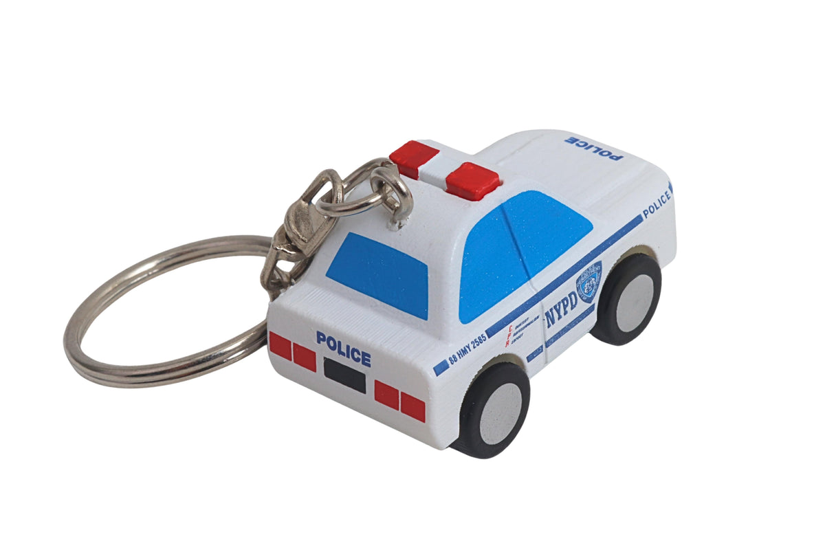 NYPD POLICE CAR KEYCHAIN The Airplane Shop.