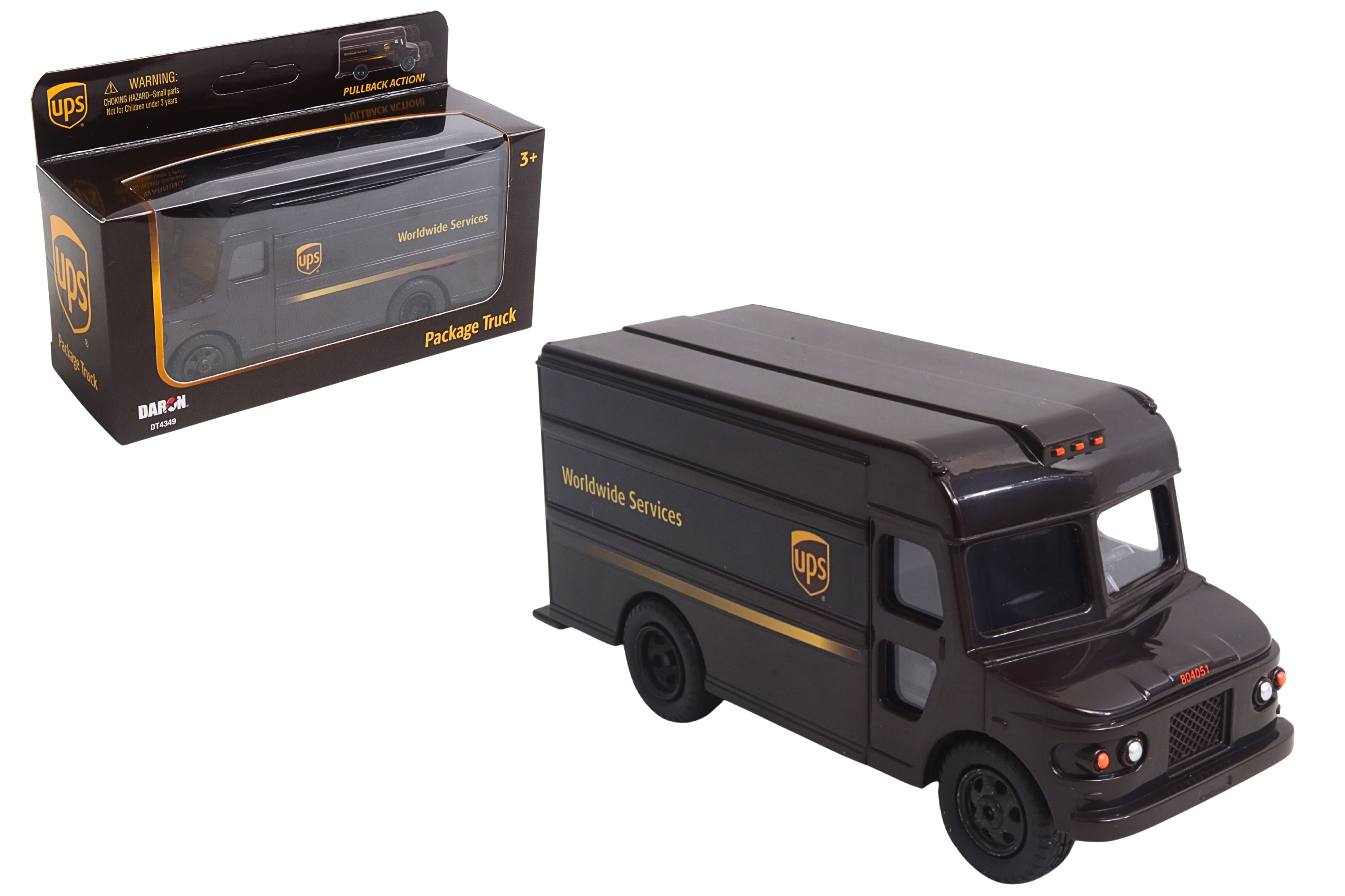 UPS PULLBACK PACKAGE CAR