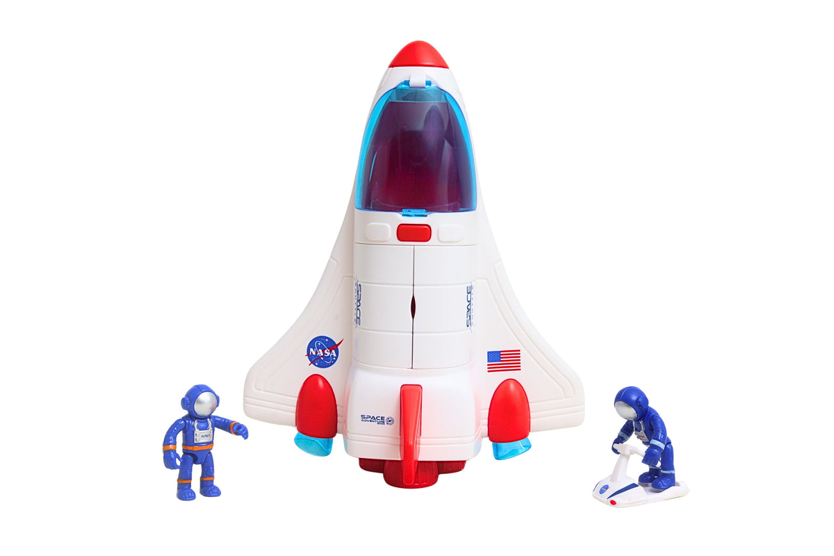 SPACE ADVENTURE SPACE SHUTTLE W/2 ASTRONAUTS & VEHICLE The Airplane Shop.