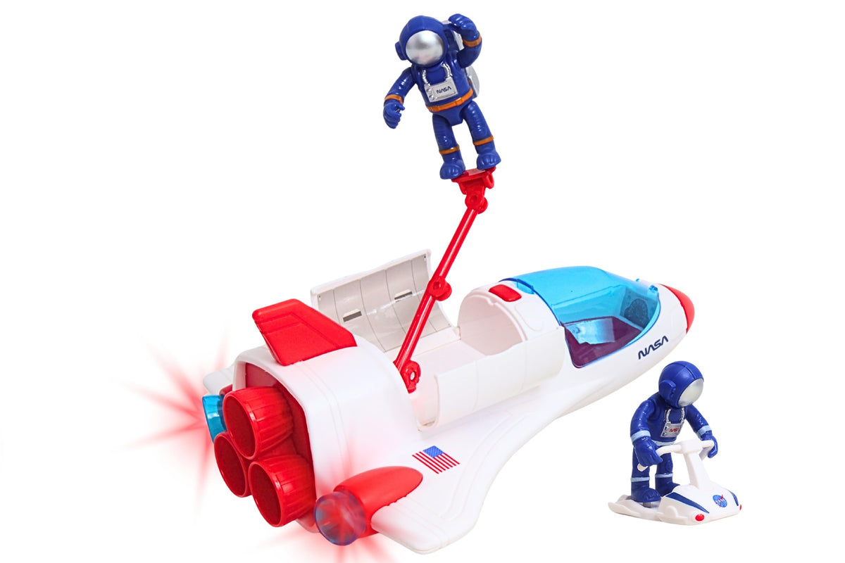 SPACE ADVENTURE SPACE SHUTTLE W/2 ASTRONAUTS & VEHICLE The Airplane Shop.