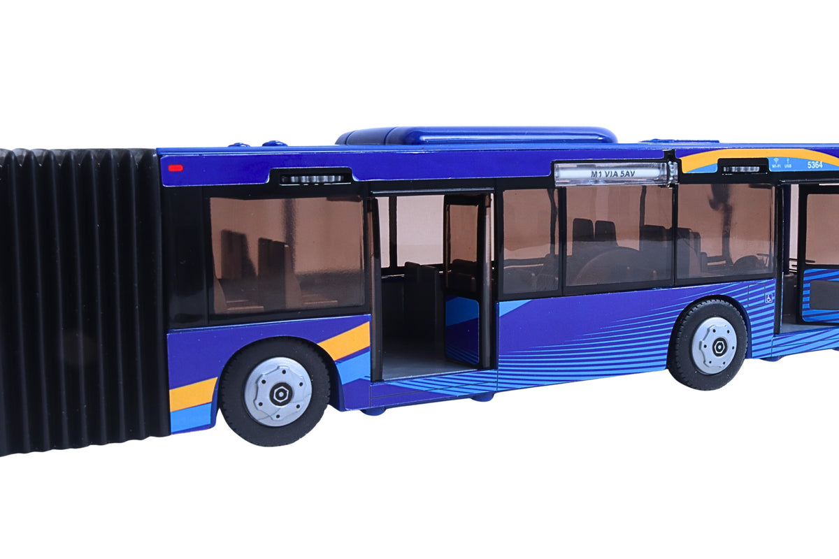 MTA ARTICULATED BUS NEW COLORS The Airplane Shop.