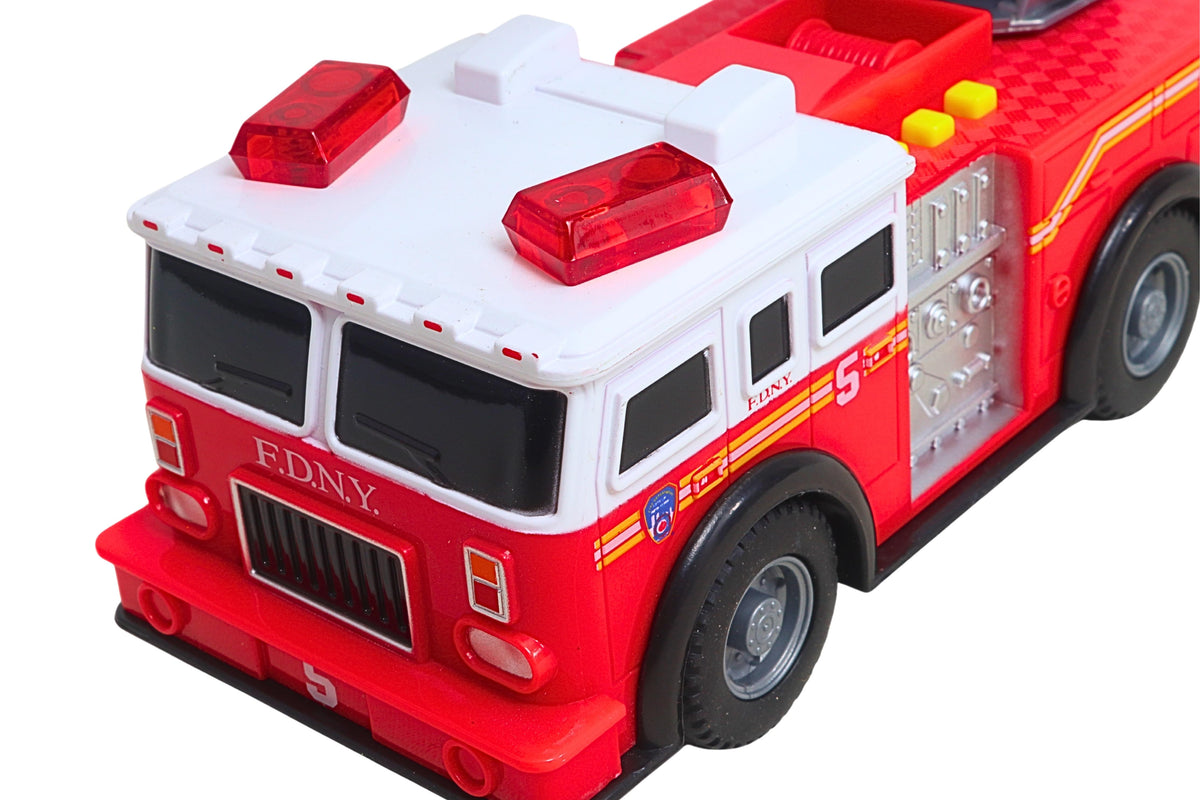 FDNY MIGHTY FIRE TRUCK W/LIGHT & SOUND The Airplane Shop.
