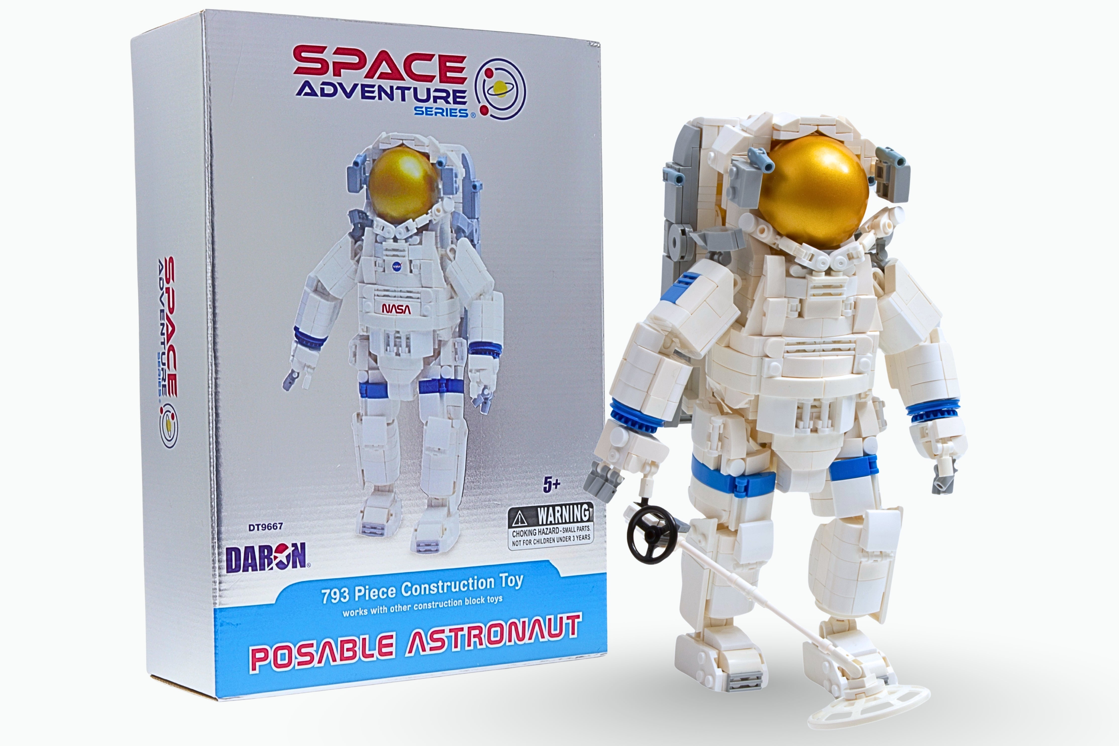 SPACE ADVENTURE ASTRONAUT CONSTRUCTION TOY