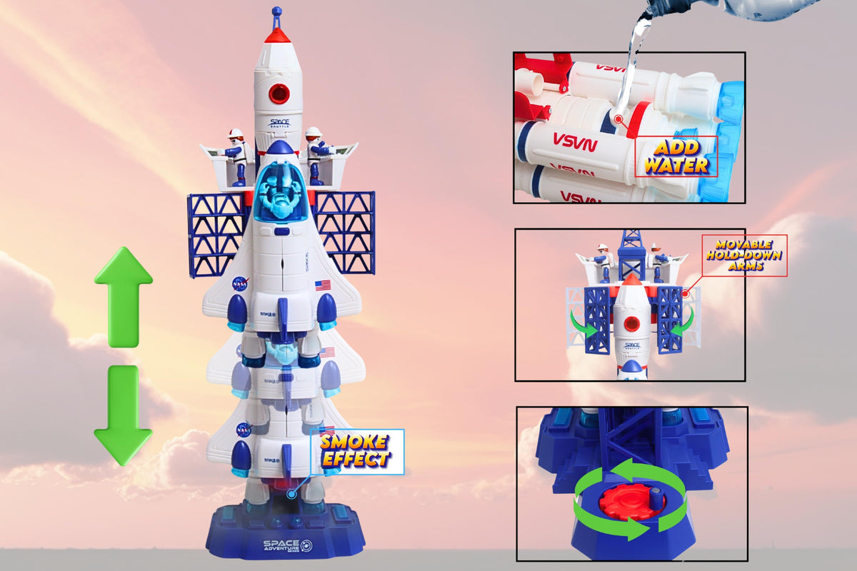 SPACE ADVENTURE LAUNCH PLAYSET The Airplane Shop.