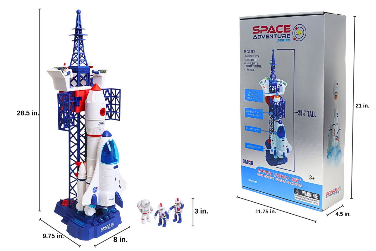 SPACE ADVENTURE LAUNCH PLAYSET The Airplane Shop.