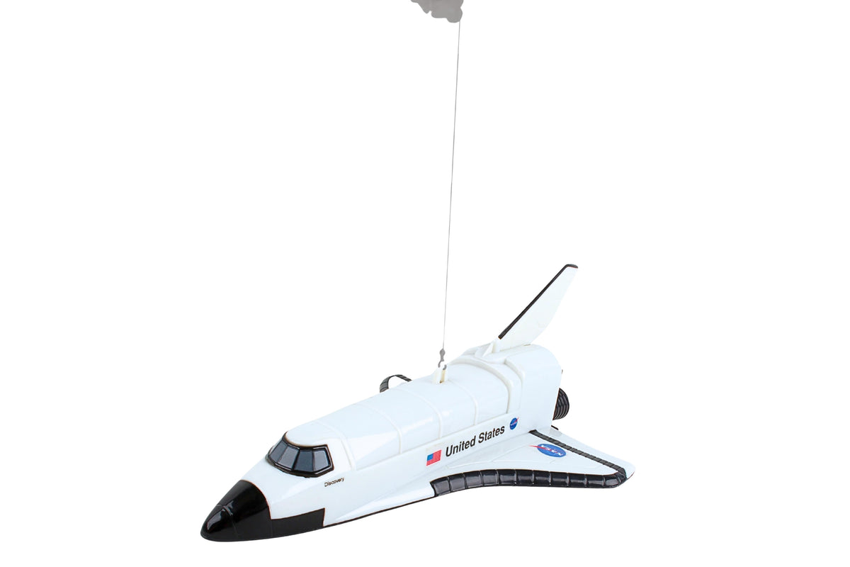 FLYING SPACE SHUTTLE ON A STRING (**) The Airplane Shop.
