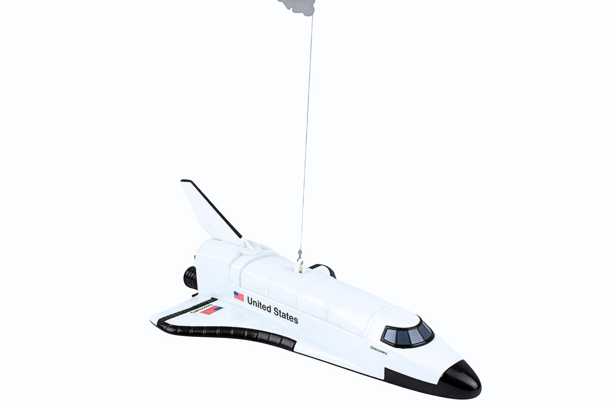 FLYING SPACE SHUTTLE ON A STRING (**) The Airplane Shop.