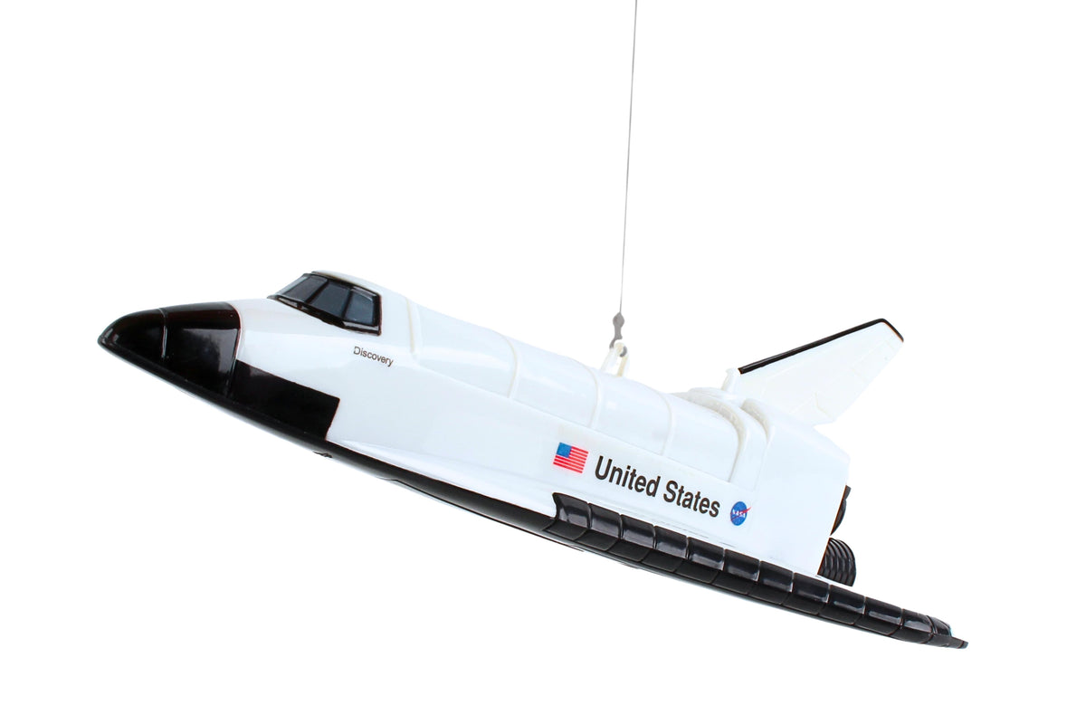 FLYING SPACE SHUTTLE ON A STRING (**) The Airplane Shop.