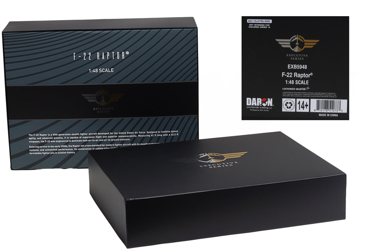EXEC SER F-22 RAPTOR 1/48 The Airplane Shop.