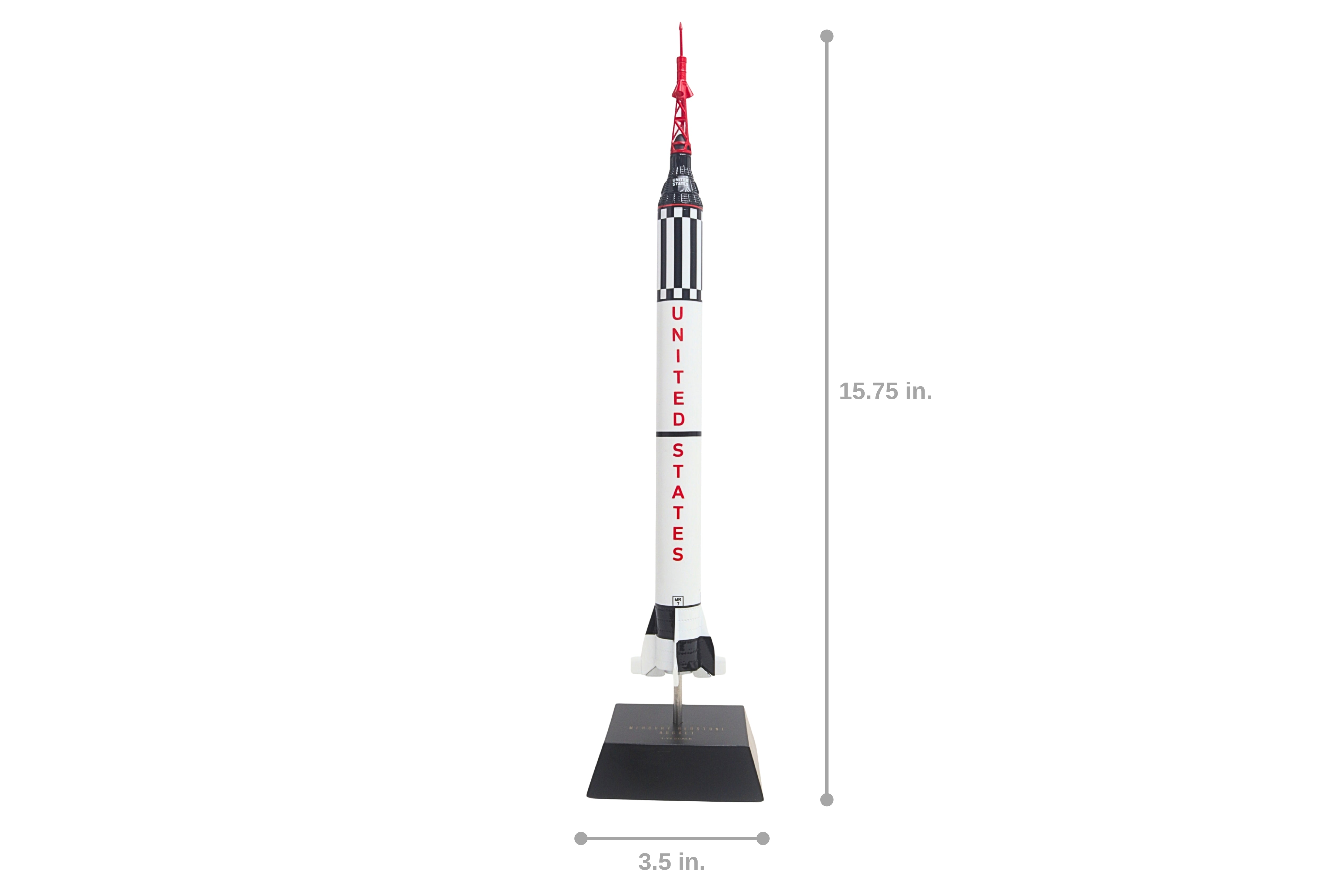 EXEC SER MERCURY REDSTONE ROCKET 1/72 The Airplane Shop.