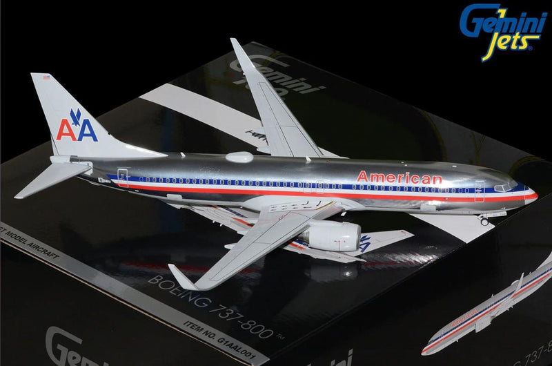 GEMINI100 AMERICAN 737-800W 1/100 REG#N921NN The Airplane Shop.