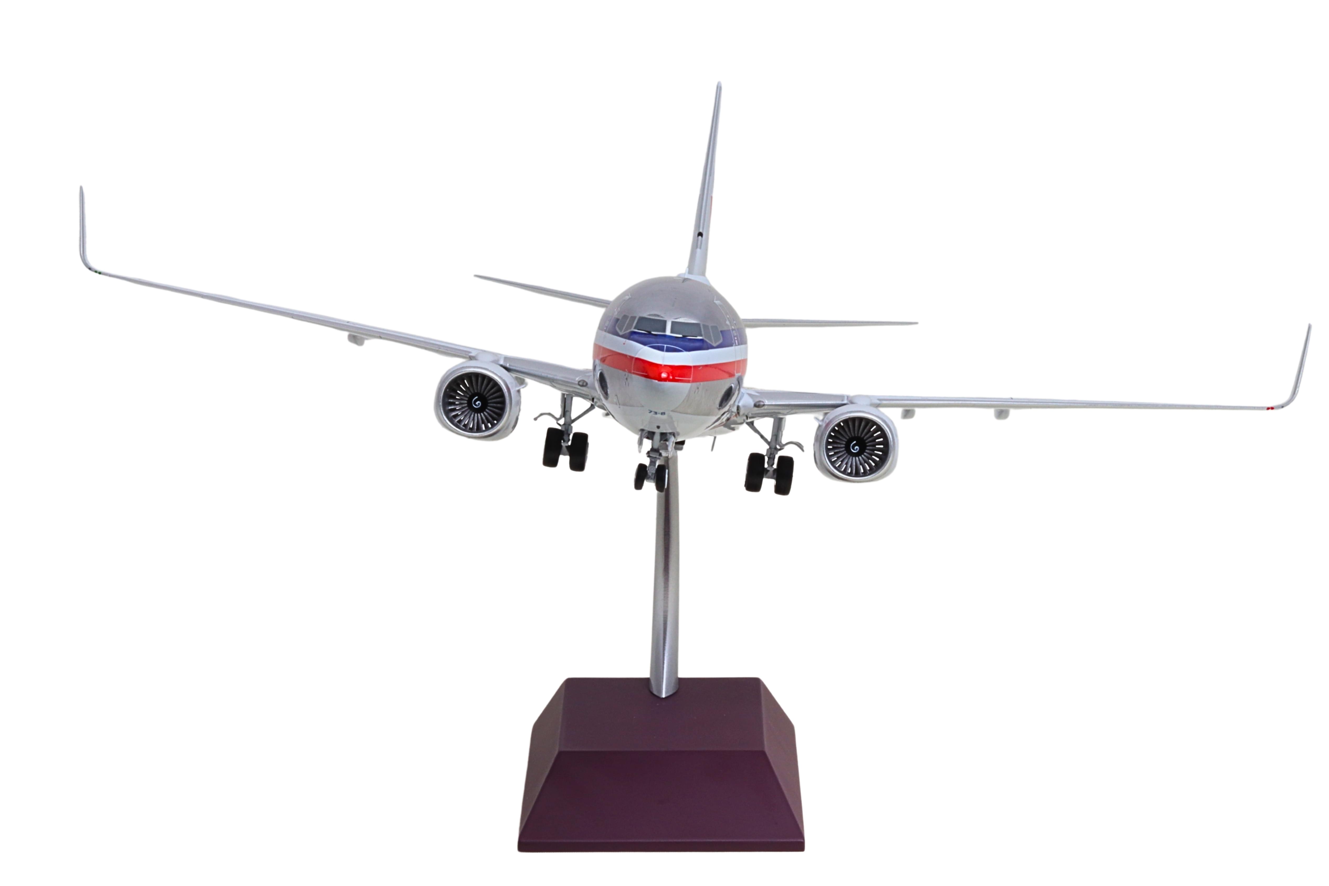 GEMINI100 AMERICAN 737-800W 1/100 REG#N921NN The Airplane Shop.