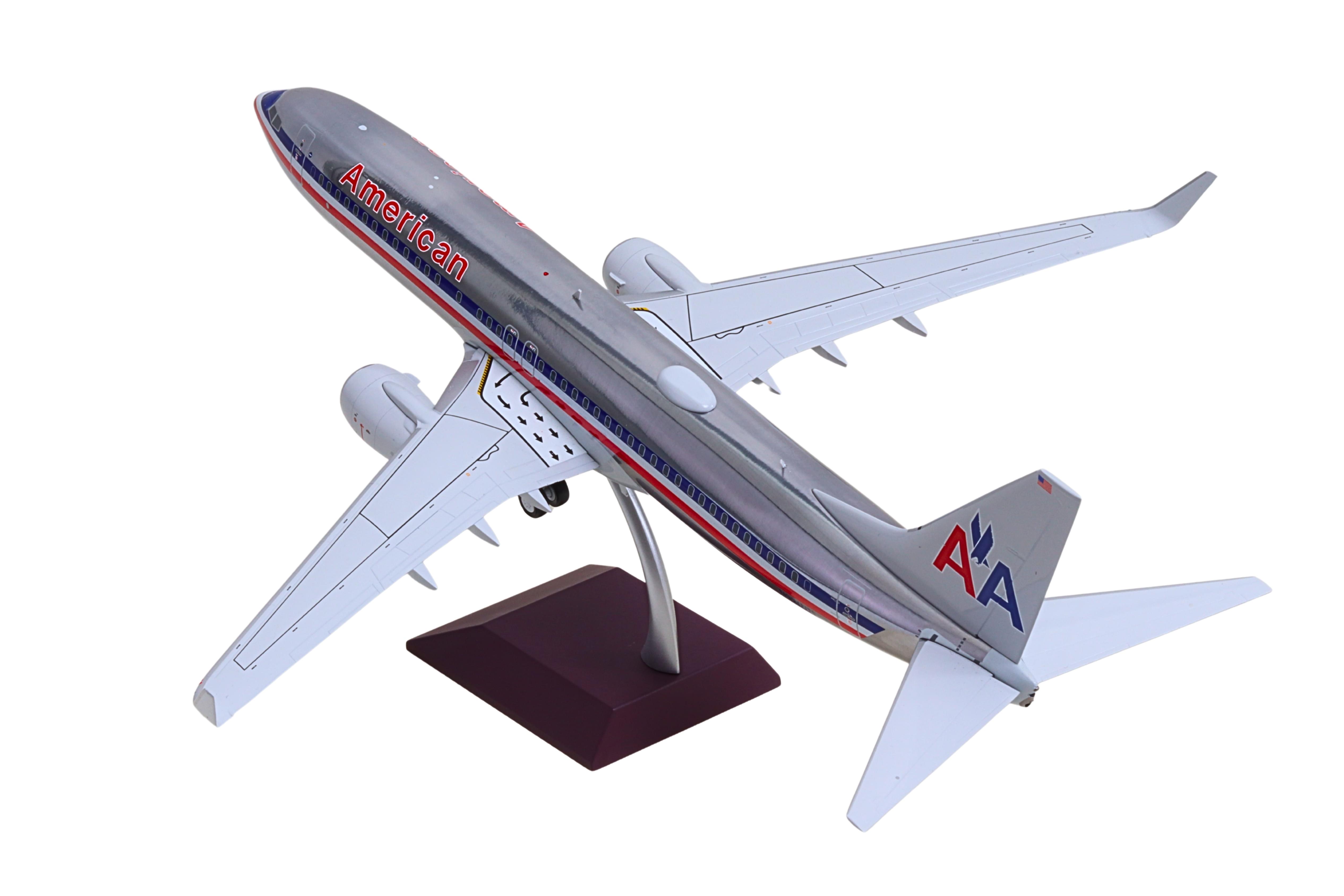 GEMINI100 AMERICAN 737-800W 1/100 REG#N921NN The Airplane Shop.