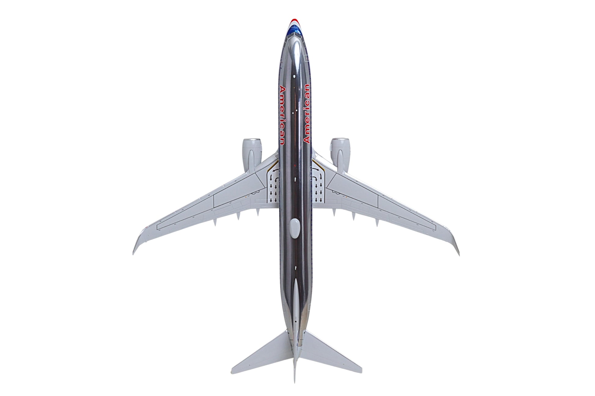 GEMINI100 AMERICAN 737-800W 1/100 REG#N921NN The Airplane Shop.