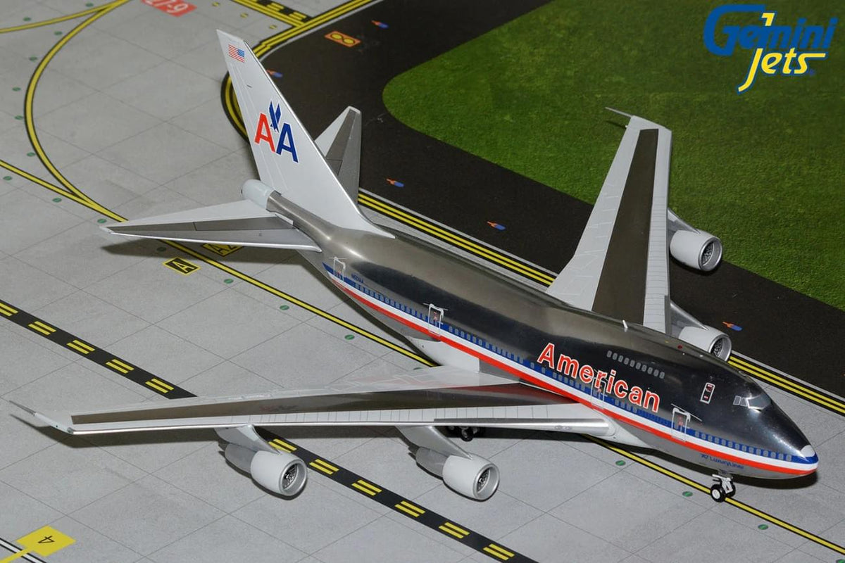 GEMINI200 AMERICAN 747SP 1/200 REG#N601AA The Airplane Shop.