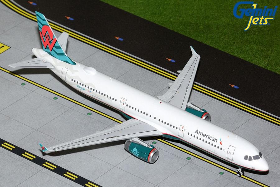 GEMINI200 AMERICAN A321 1/200 AMERICA WEST REG#N580UW (**) The Airplane Shop.