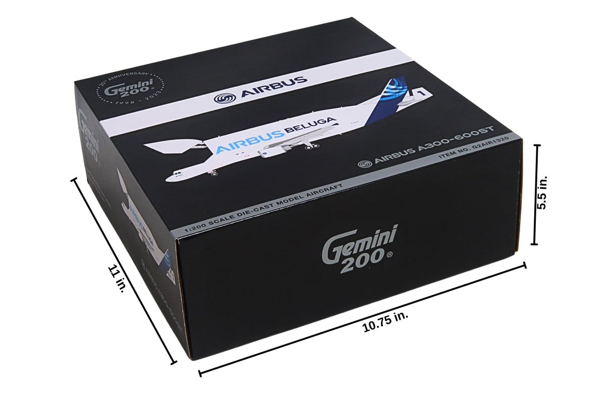 GEMINI200 AIRBUS A300B4-600ST 1/200 REG