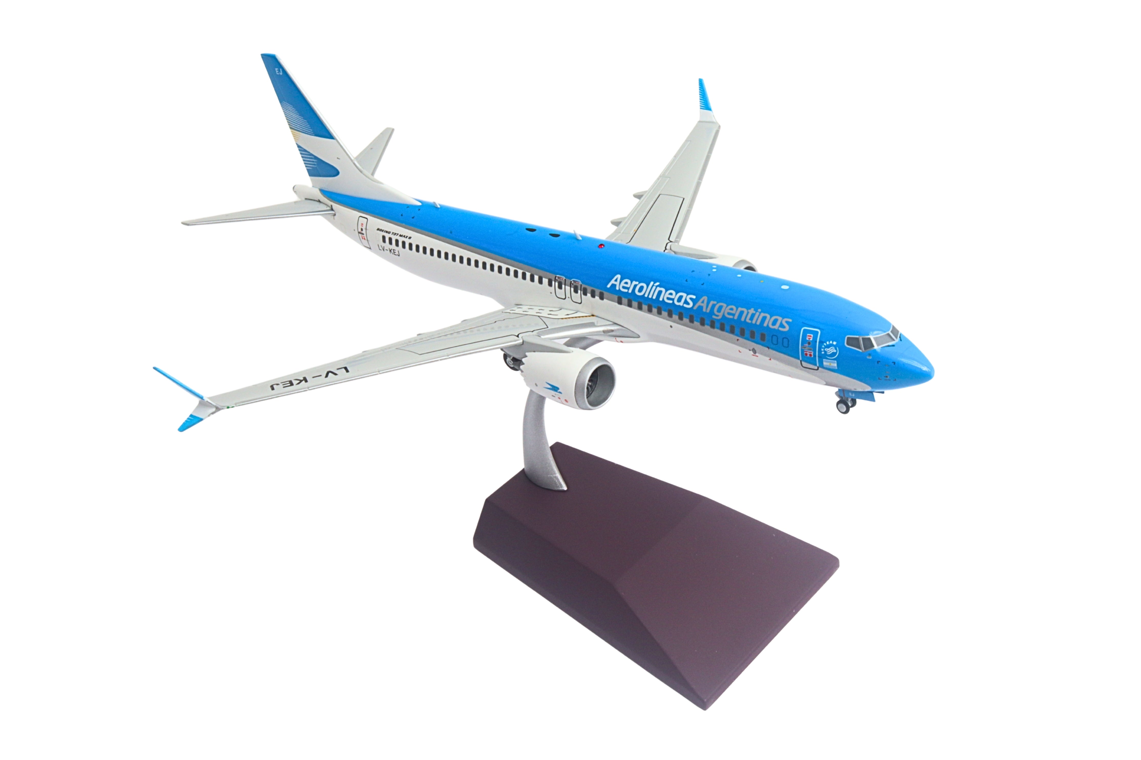 GEMINI200 AEROLINEAS 737MAX8 1/200 REG#LV-KEJ
