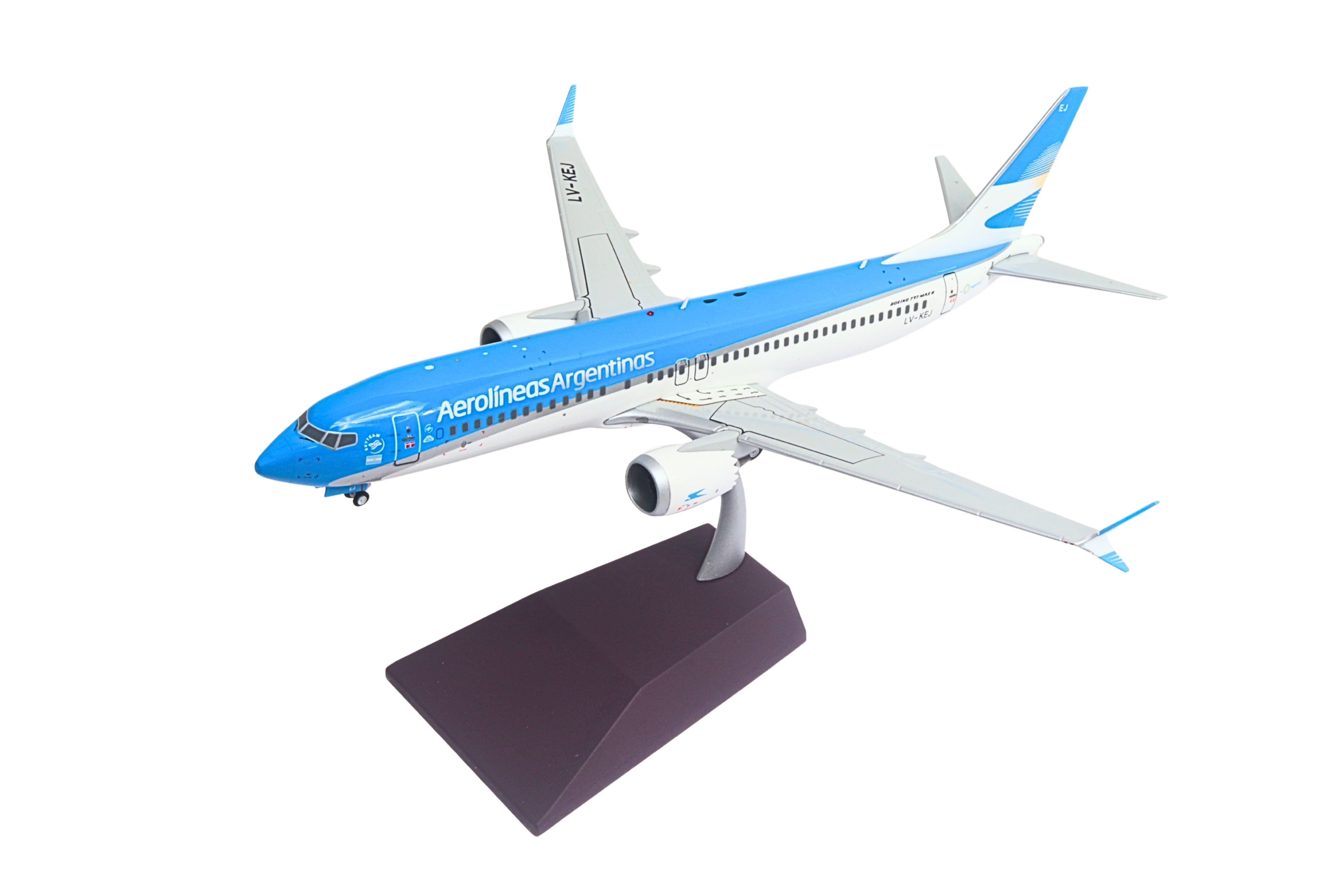 GEMINI200 AEROLINEAS 737MAX8 1/200 REG#LV-KEJ