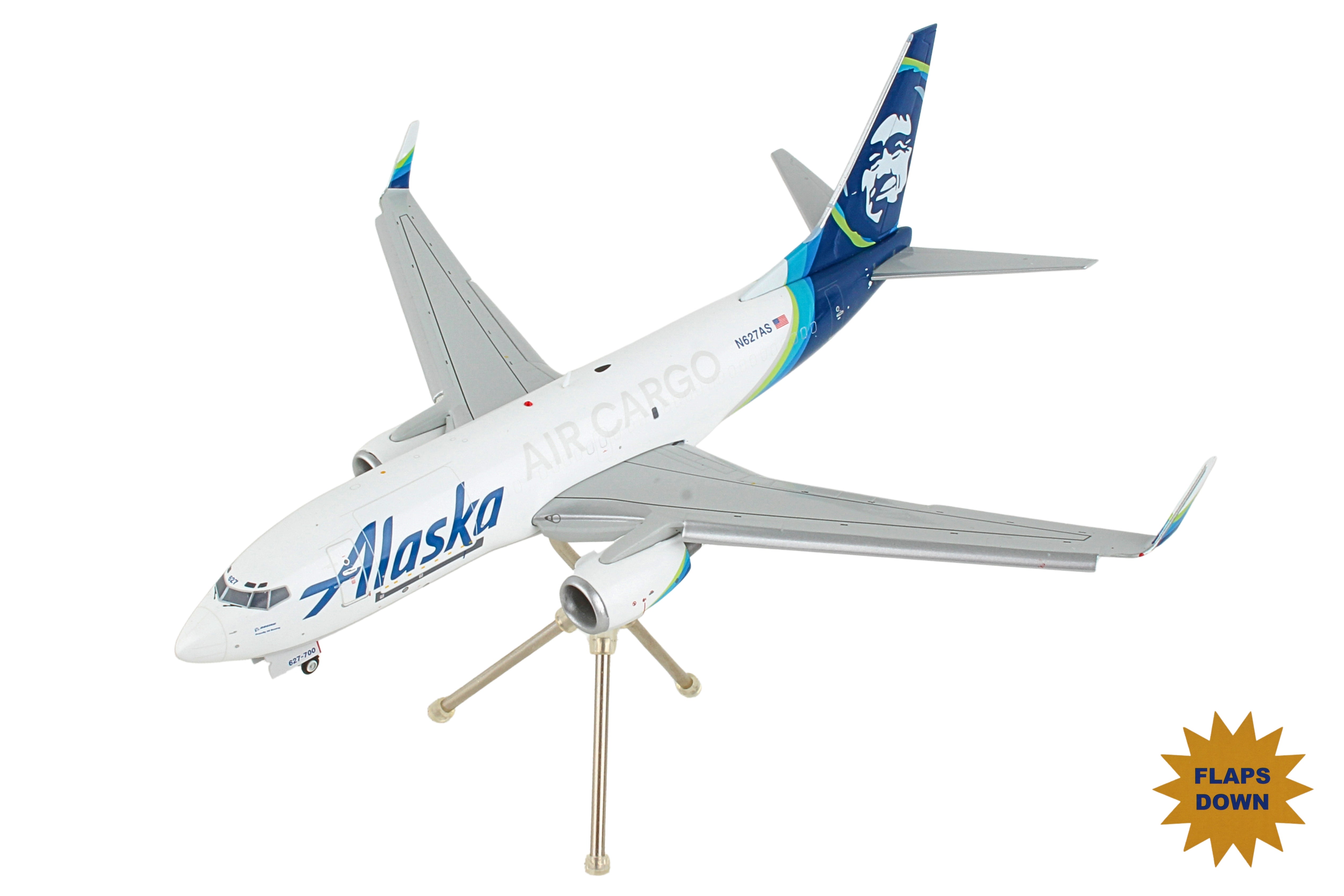 GEMINI200 ALASKA CARGO 737-700WBDSF 1/200 REG#N627AS FLAPS D