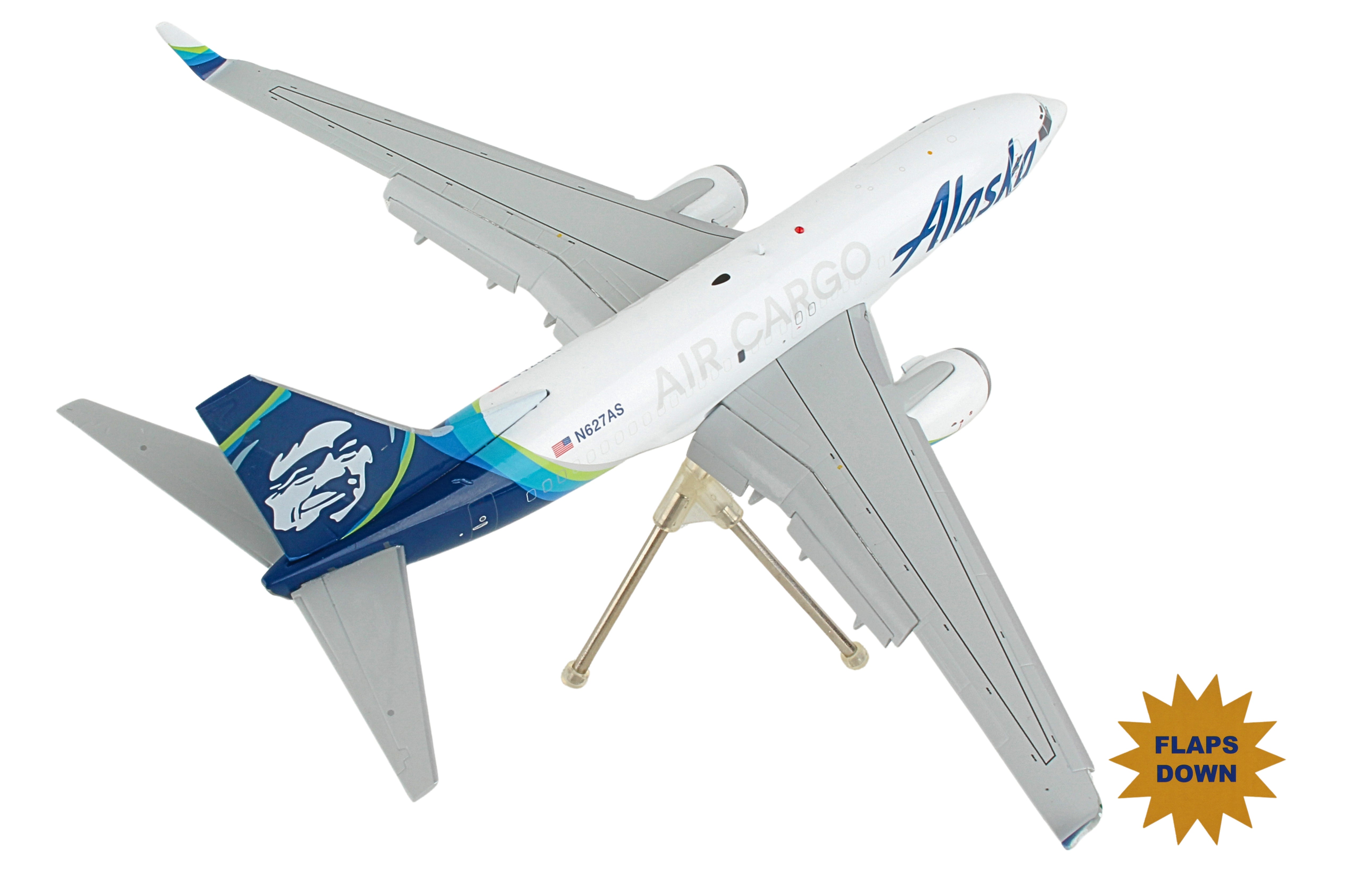 GEMINI200 ALASKA CARGO 737-700WBDSF 1/200 REG#N627AS FLAPS D