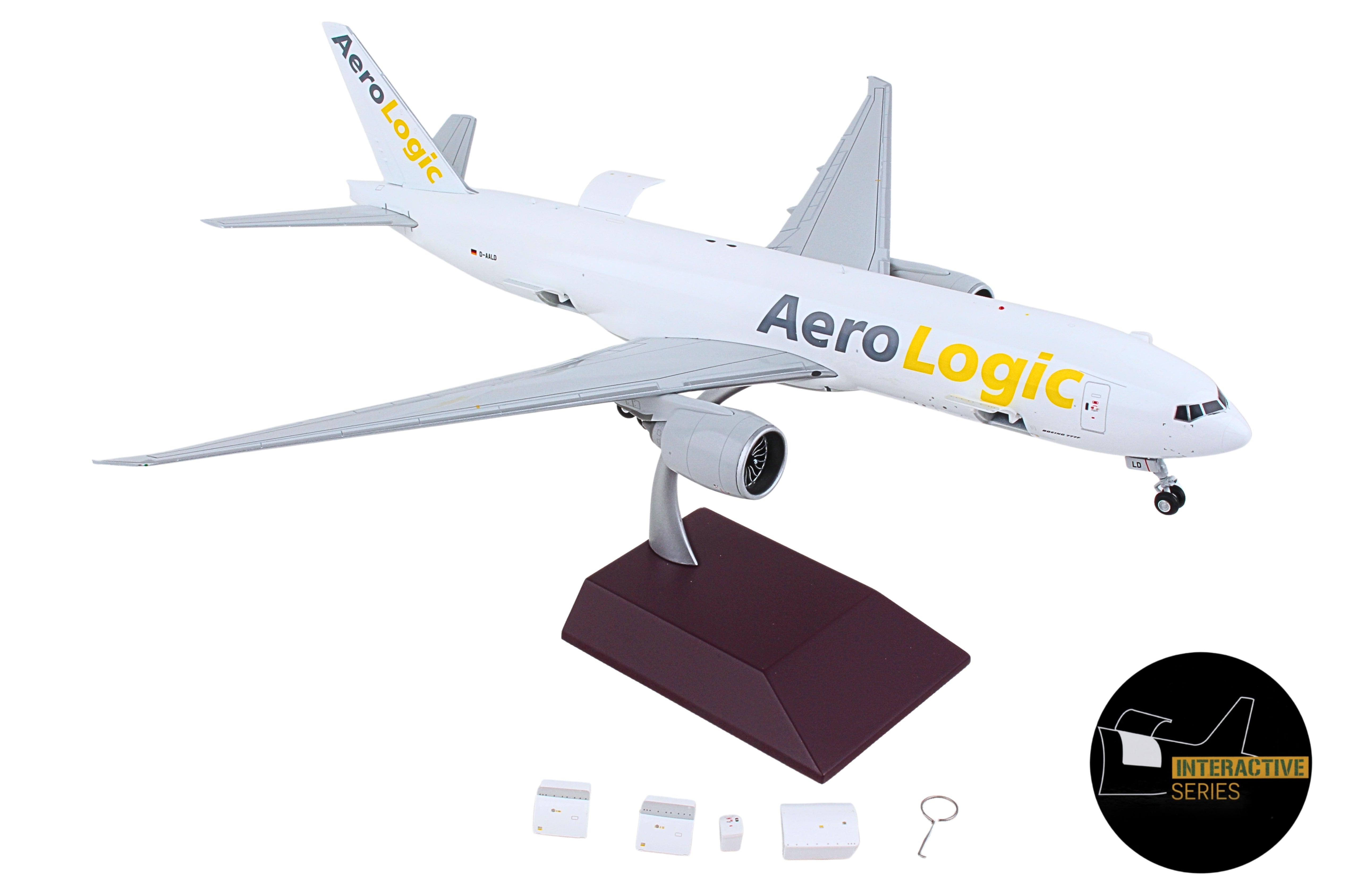 GEMINI200 AEROLOGIC 777F 1/200 INTERACTIVE REG#D-AALD (**)