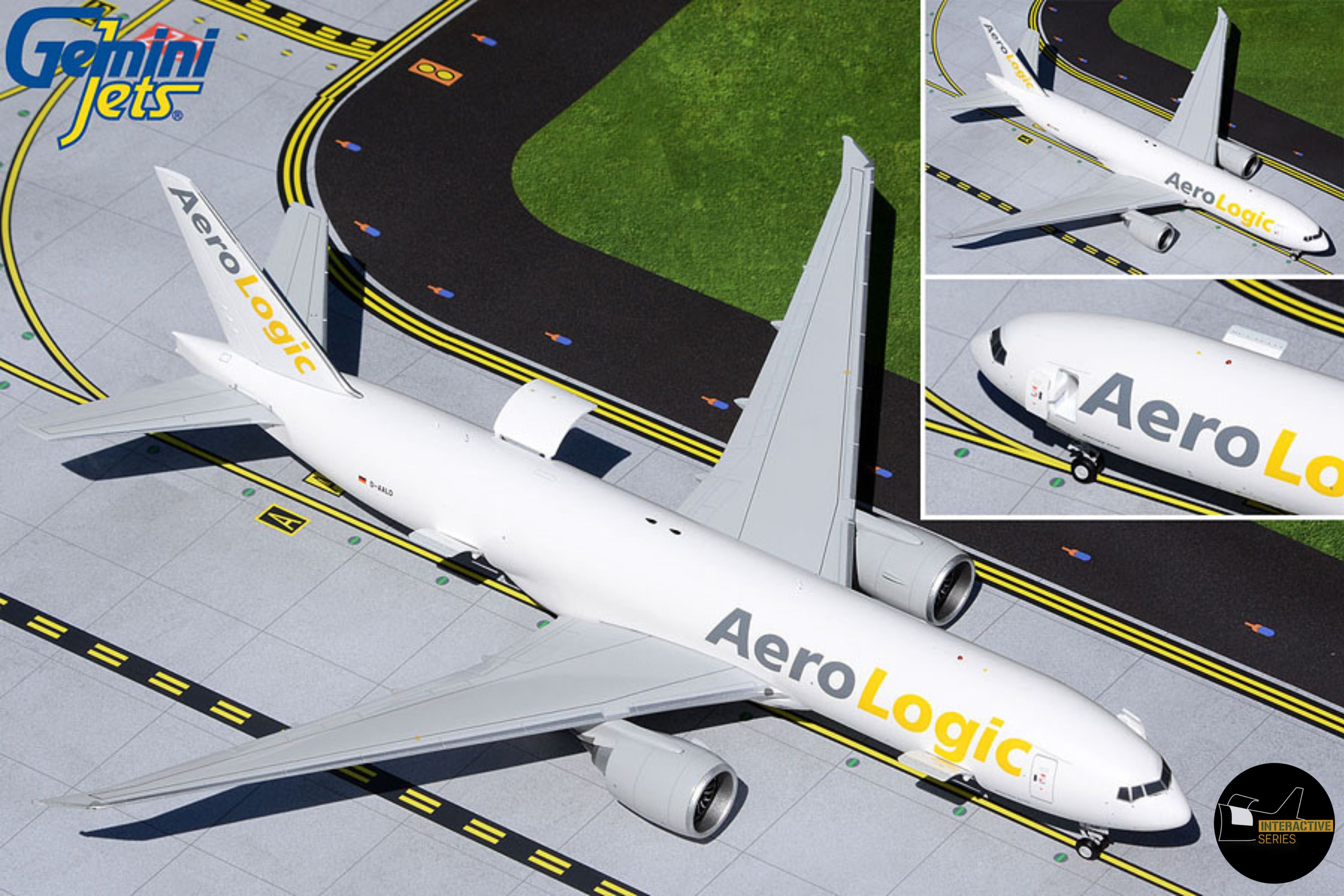 GEMINI200 AEROLOGIC 777F 1/200 INTERACTIVE REG#D-AALD (**)