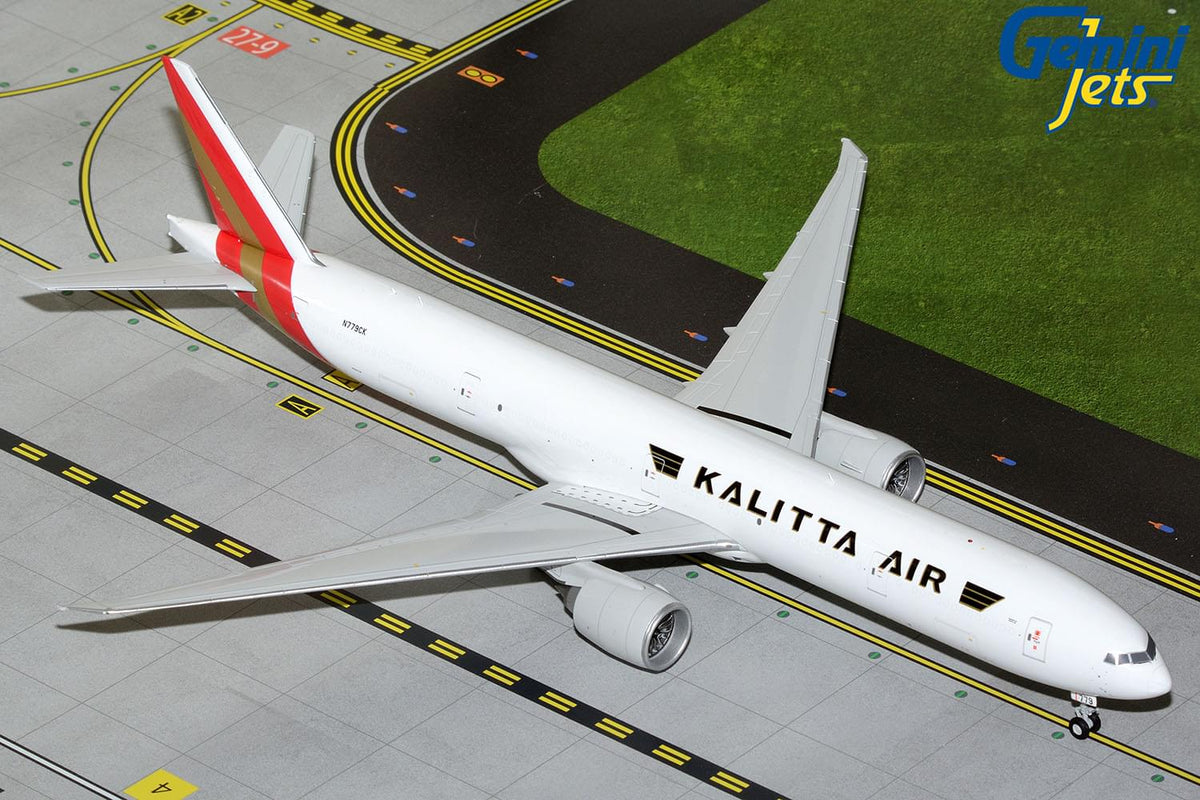 GEMINI200 KALITTA 777-300ER 1/200 REG#N779CK (**) The Airplane Shop.