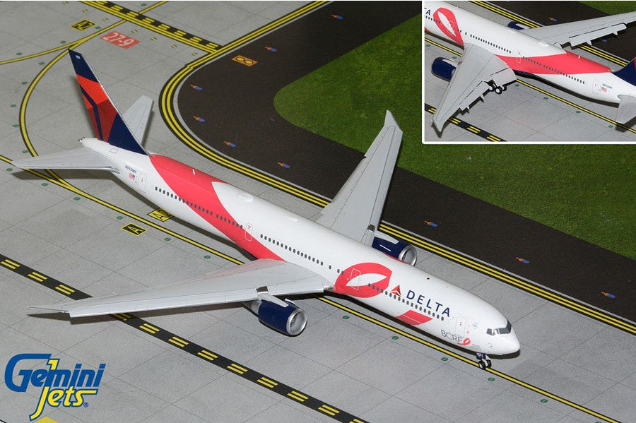 GEMINI200 DELTA 767-400ER 1/200 BCRF BREAST CANCER N845MH