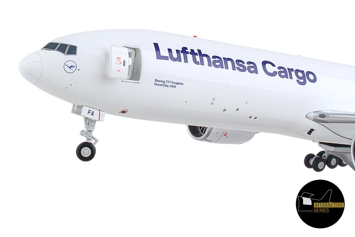 GEMINI200 LUFTHANSA CARGO 777-200LRF 1/200 INTERACTIVE DALFA The Airplane Shop.