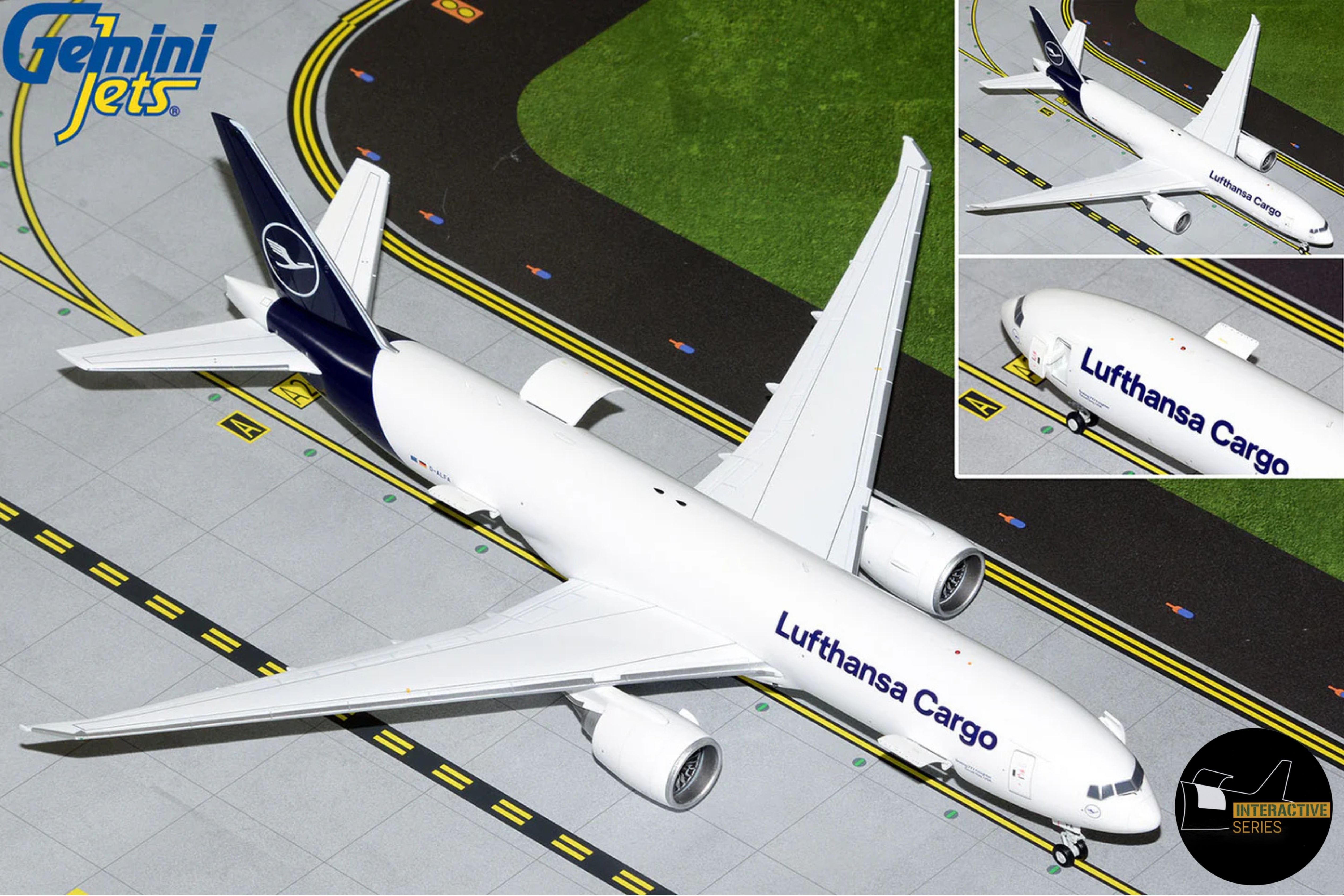GEMINI200 LUFTHANSA CARGO 777-200LRF 1/200 INTERACTIVE DALFA